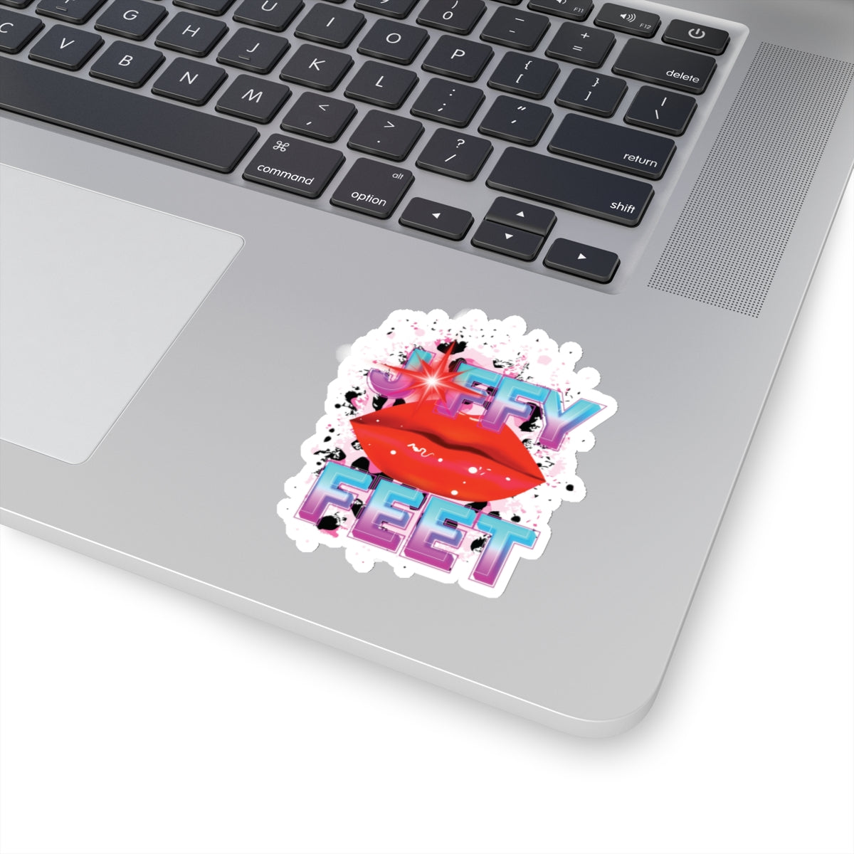 Artistic Design: The *JFFY FEET* Kiss-Cut Stickers