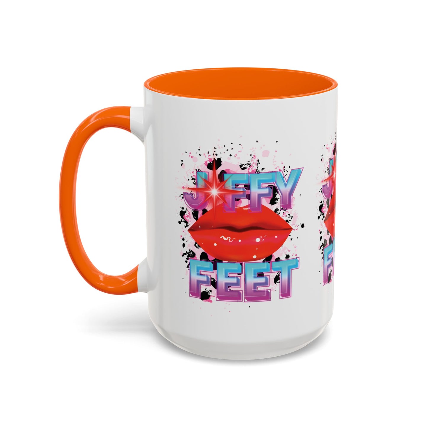 Artistic Design: The *JFFY FEET* Coffee Mug (11, 15oz)