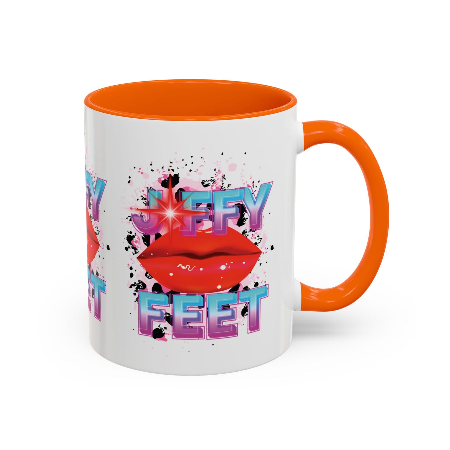 Artistic Design: The *JFFY FEET* Coffee Mug (11, 15oz)