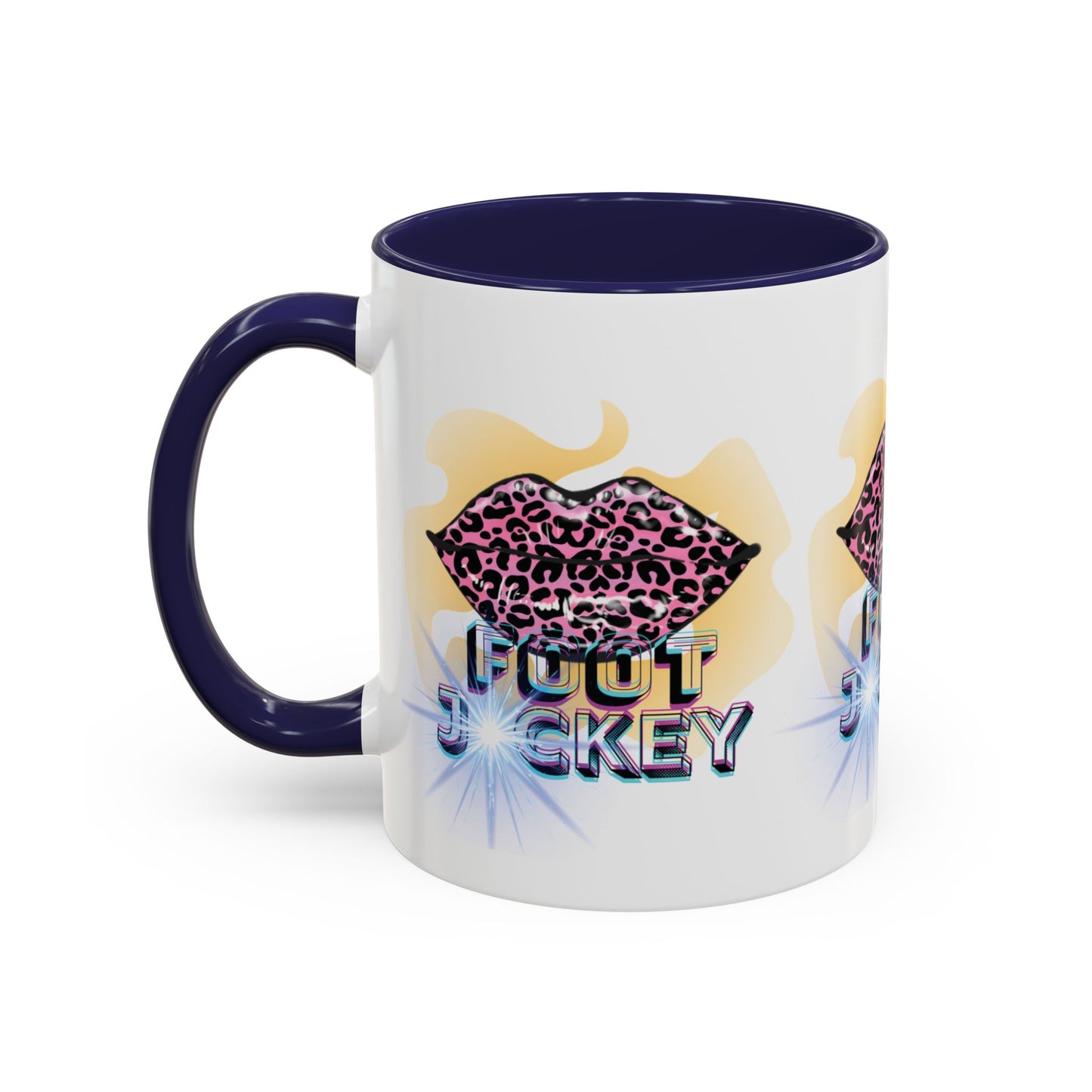 Artistic Design: The *FOOT JCKEY* Coffee Mug (11, 15oz)