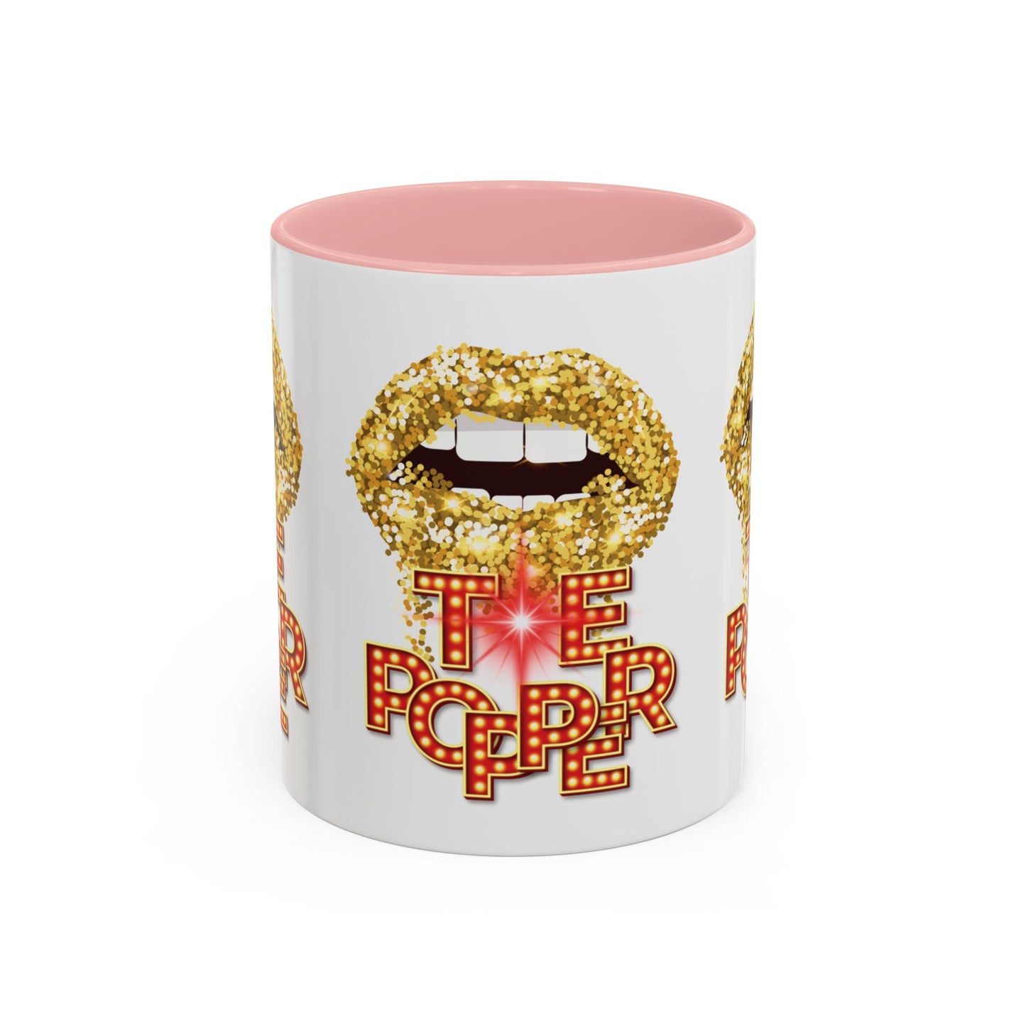 Artistic Design: The *TE POPPER* Coffee Mug (11, 15oz)