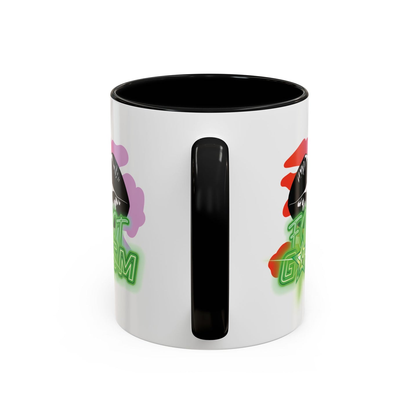 Artistic Design: The *FOOT GSM GREEN* Coffee Mug (11, 15oz)