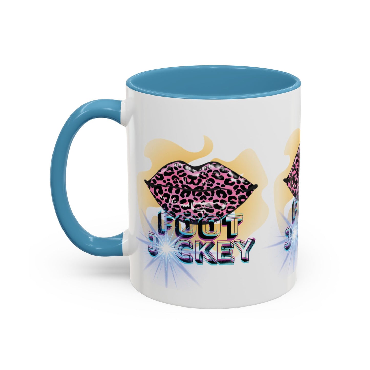 Artistic Design: The *FOOT JCKEY* Coffee Mug (11, 15oz)