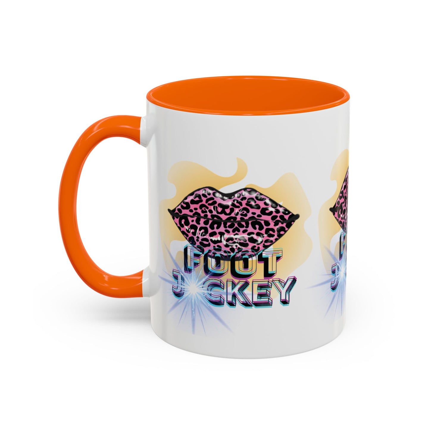 Artistic Design: The *FOOT JCKEY* Coffee Mug (11, 15oz)