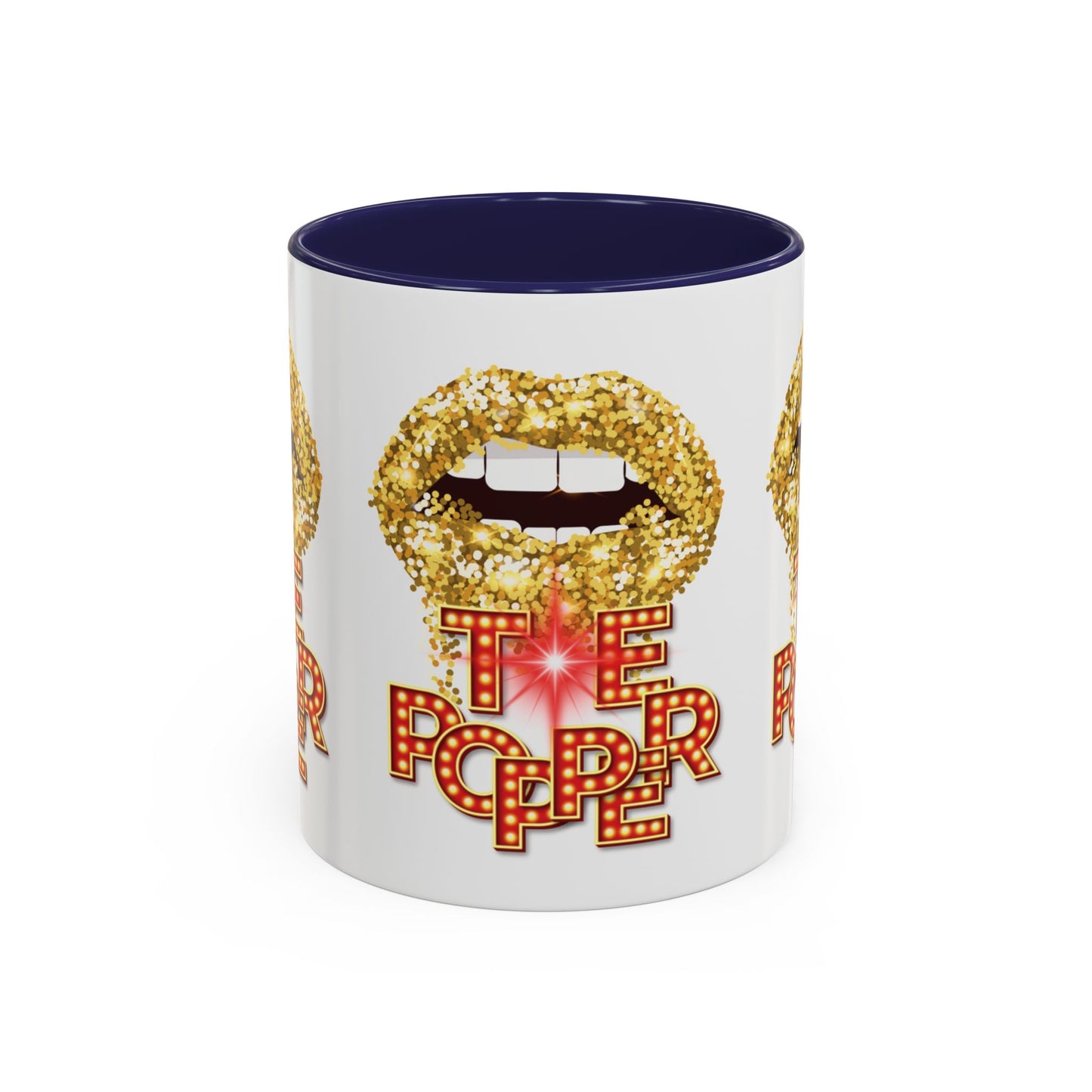 Artistic Design: The *TE POPPER* Coffee Mug (11, 15oz)