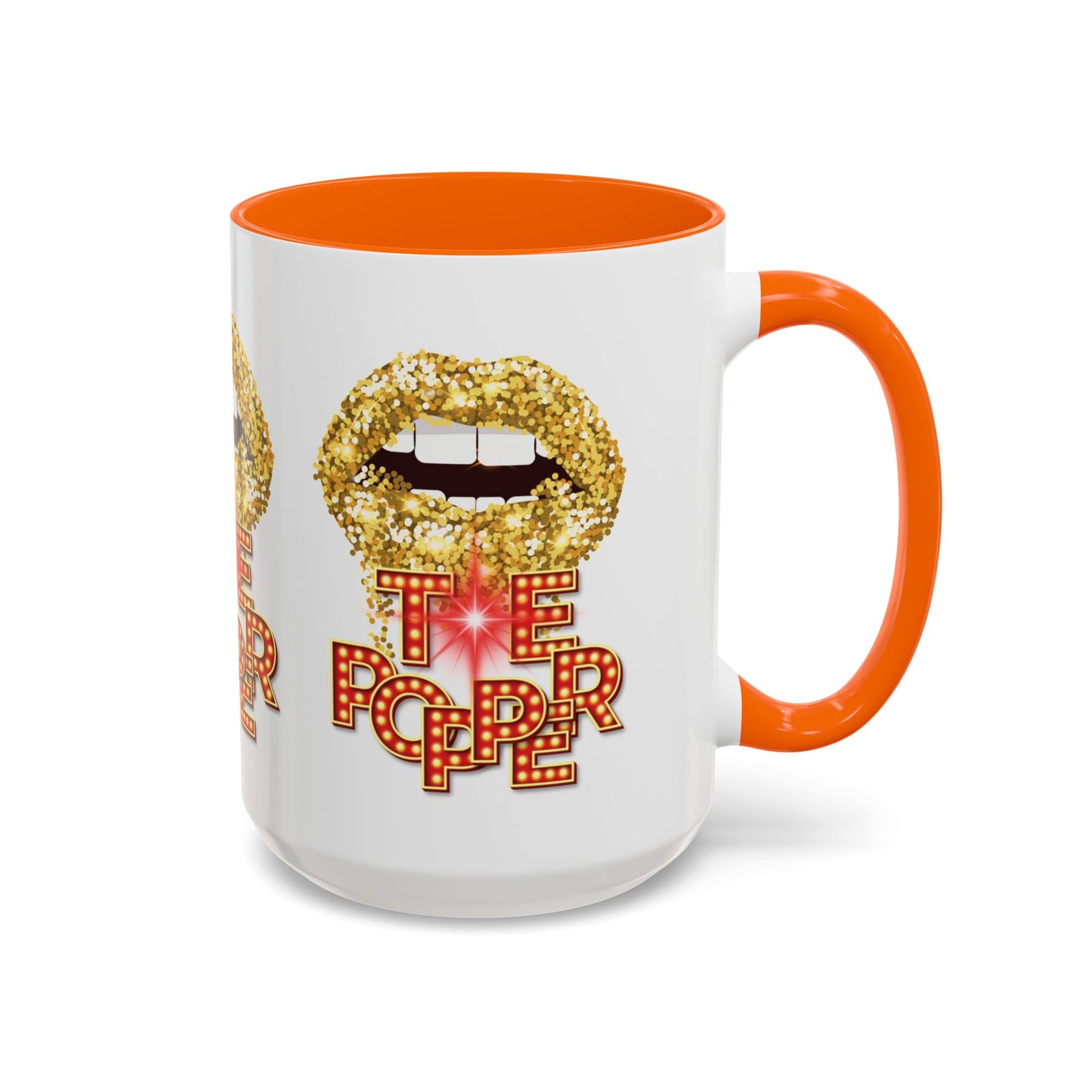 Artistic Design: The *TE POPPER* Coffee Mug (11, 15oz)