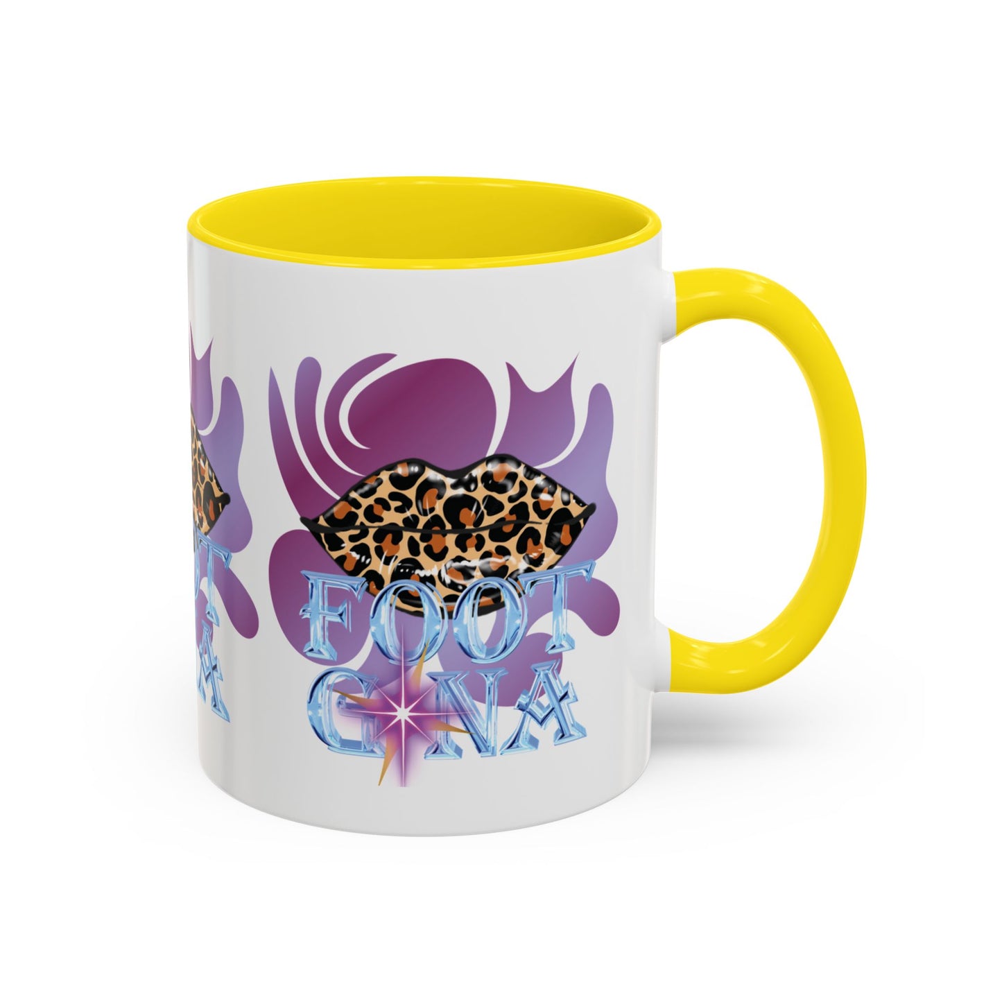 Artistic Design: The *FOOT GNA* Coffee Mug (11, 15oz)