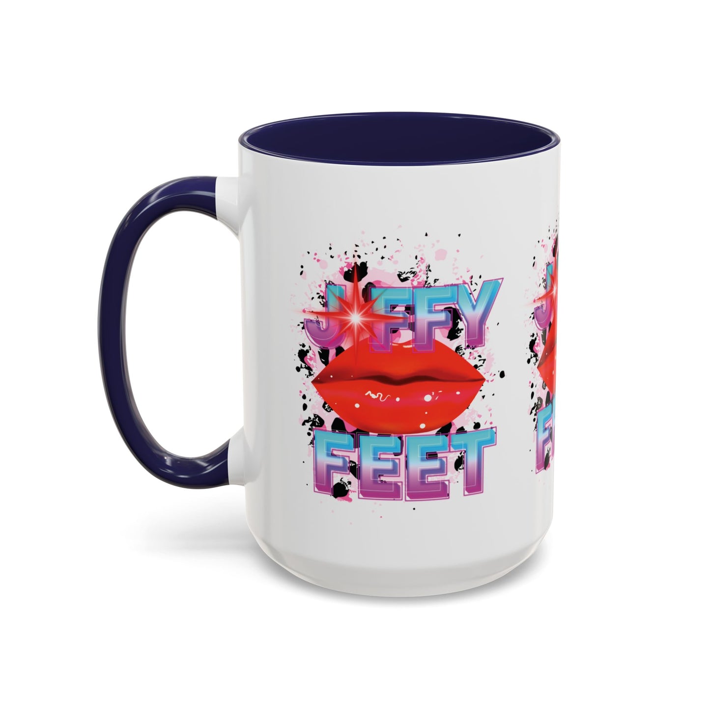 Artistic Design: The *JFFY FEET* Coffee Mug (11, 15oz)