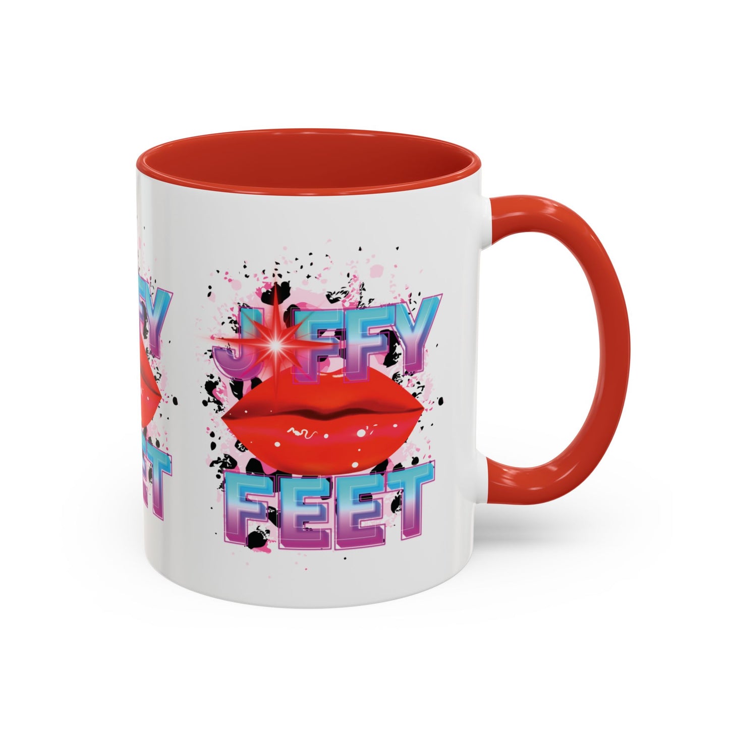 Artistic Design: The *JFFY FEET* Coffee Mug (11, 15oz)