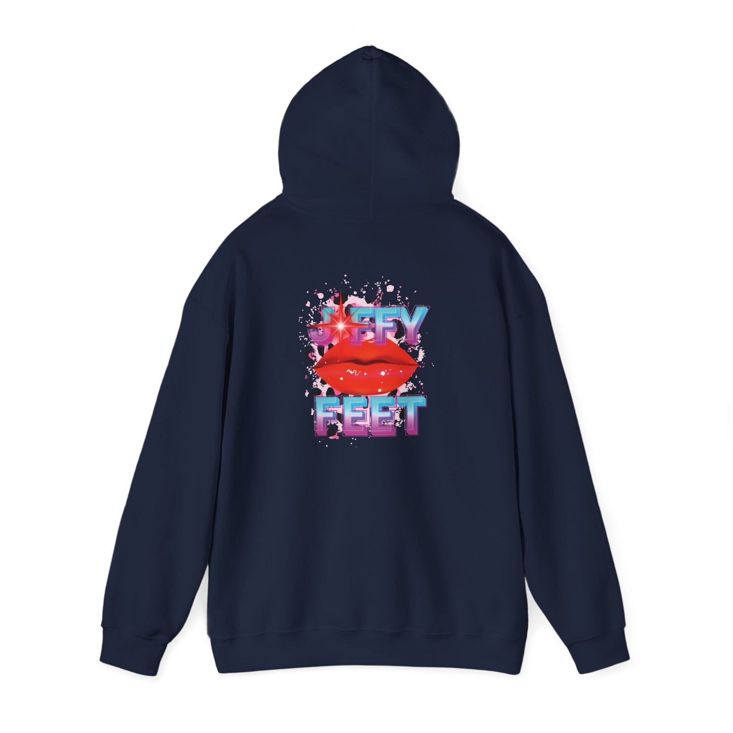 Artistry Comfort: The *JFFY FEET* Hoodie