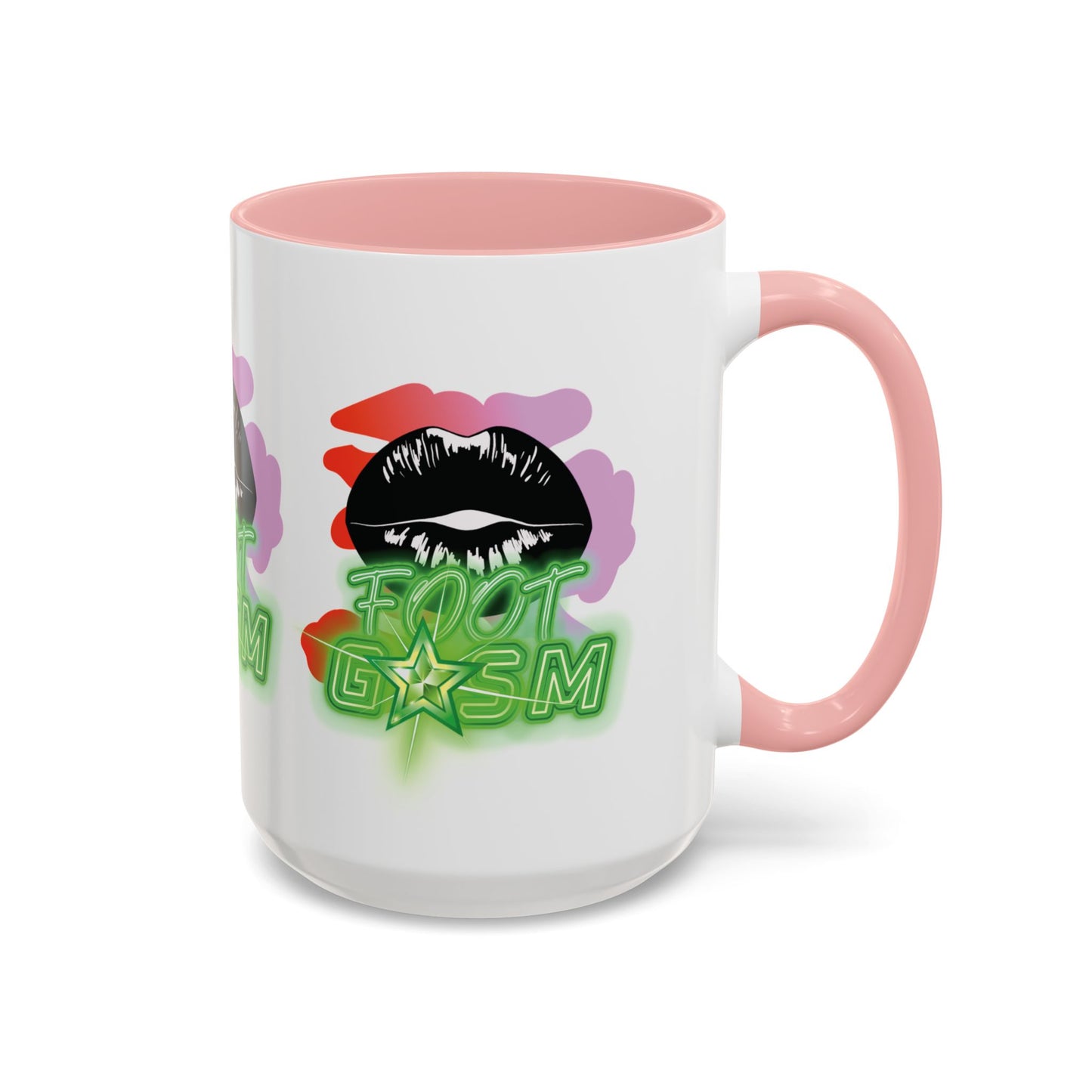 Artistic Design: The *FOOT GSM GREEN* Coffee Mug (11, 15oz)