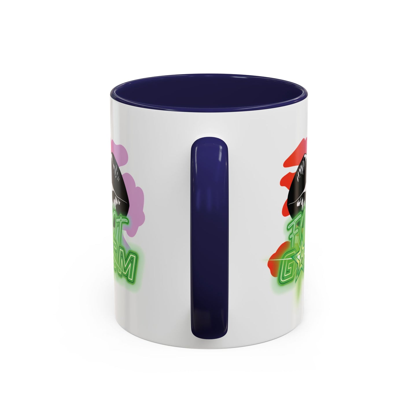 Artistic Design: The *FOOT GSM GREEN* Coffee Mug (11, 15oz)