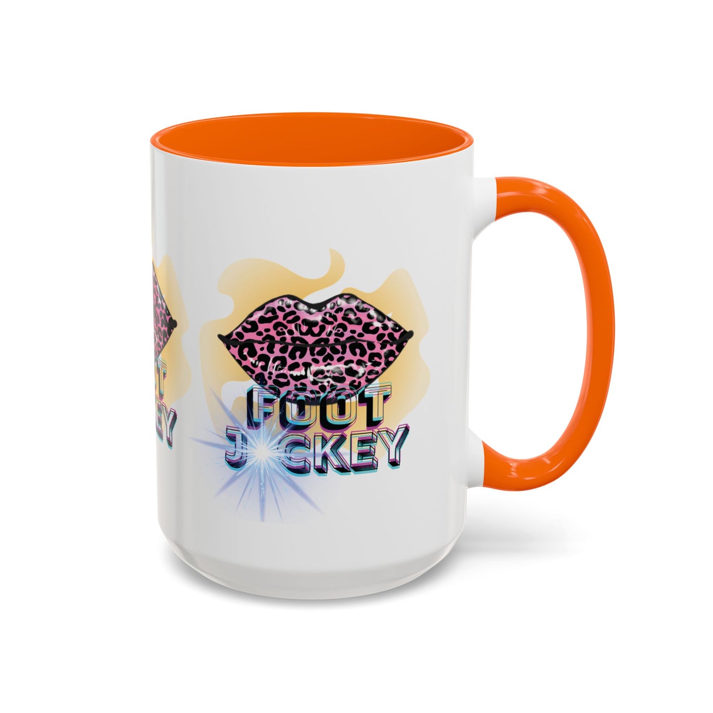 Artistic Design: The *FOOT JCKEY* Coffee Mug (11, 15oz)