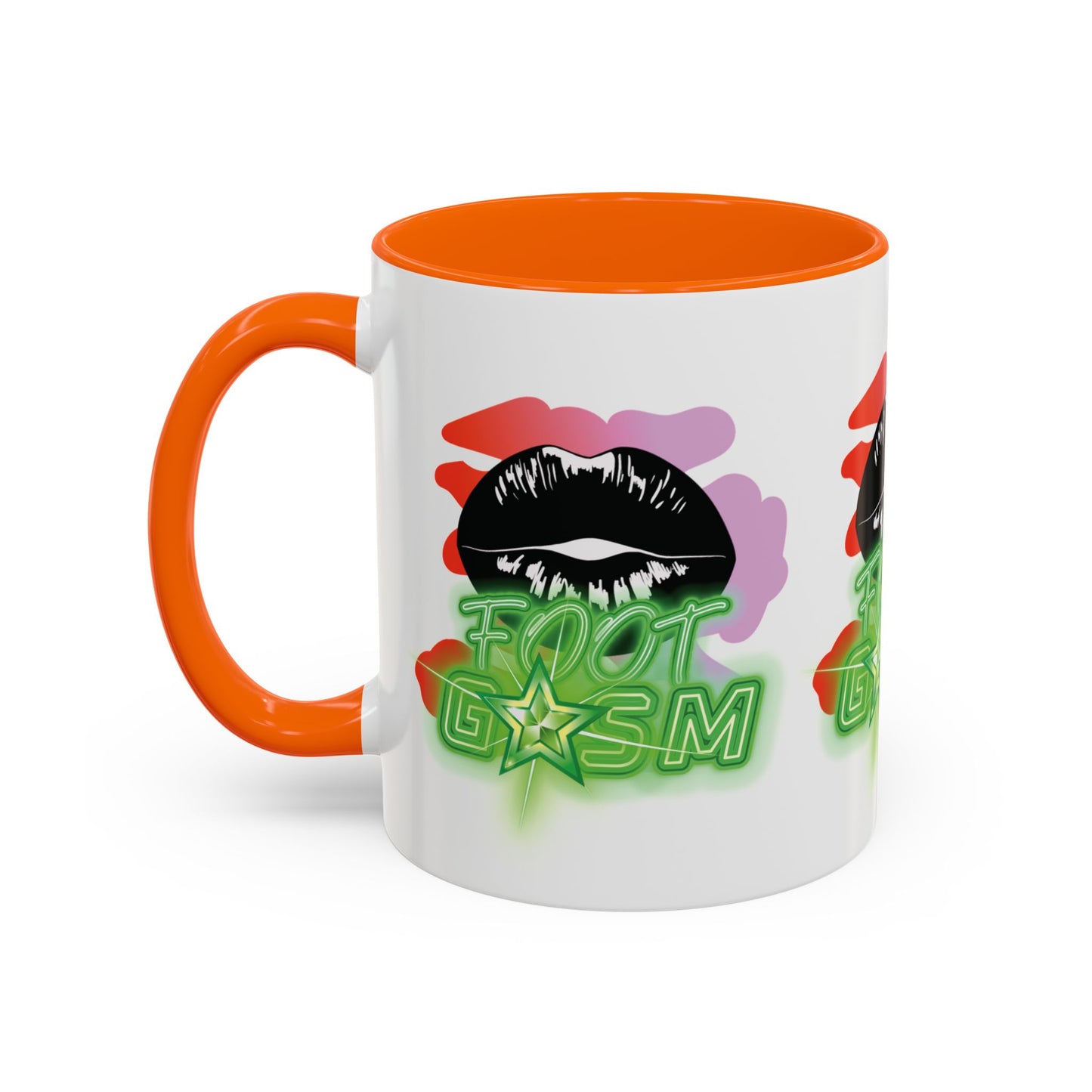 Artistic Design: The *FOOT GSM GREEN* Coffee Mug (11, 15oz)