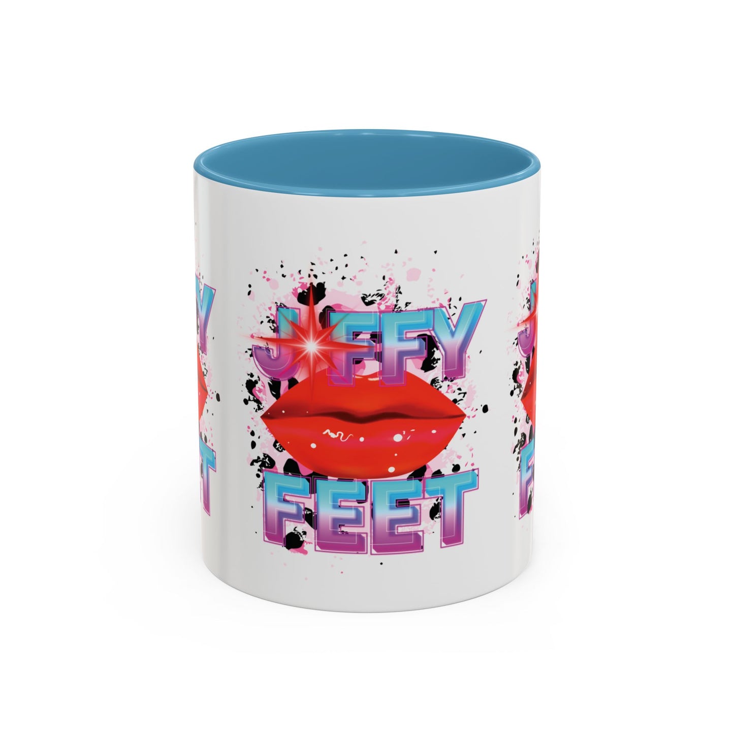 Artistic Design: The *JFFY FEET* Coffee Mug (11, 15oz)