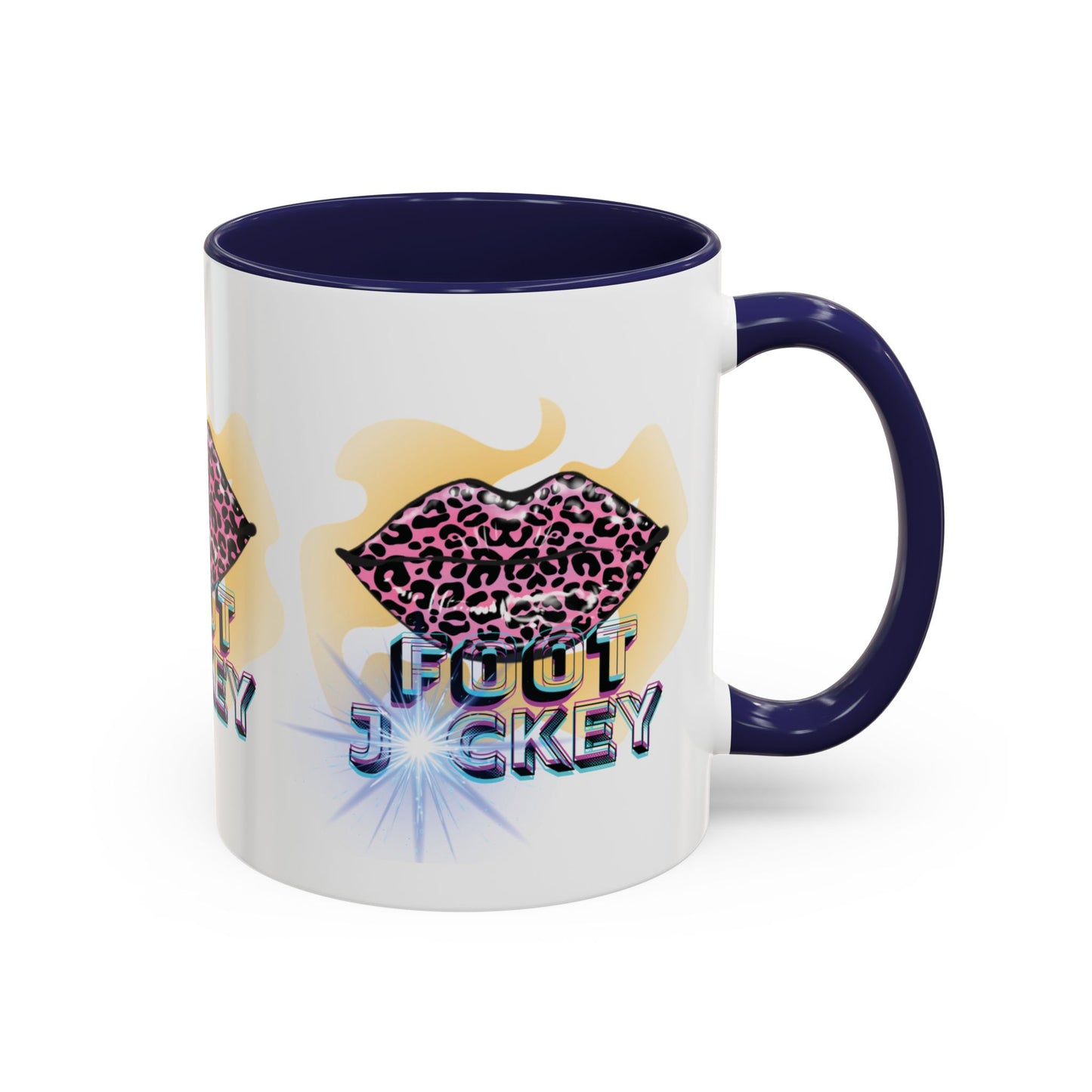 Artistic Design: The *FOOT JCKEY* Coffee Mug (11, 15oz)