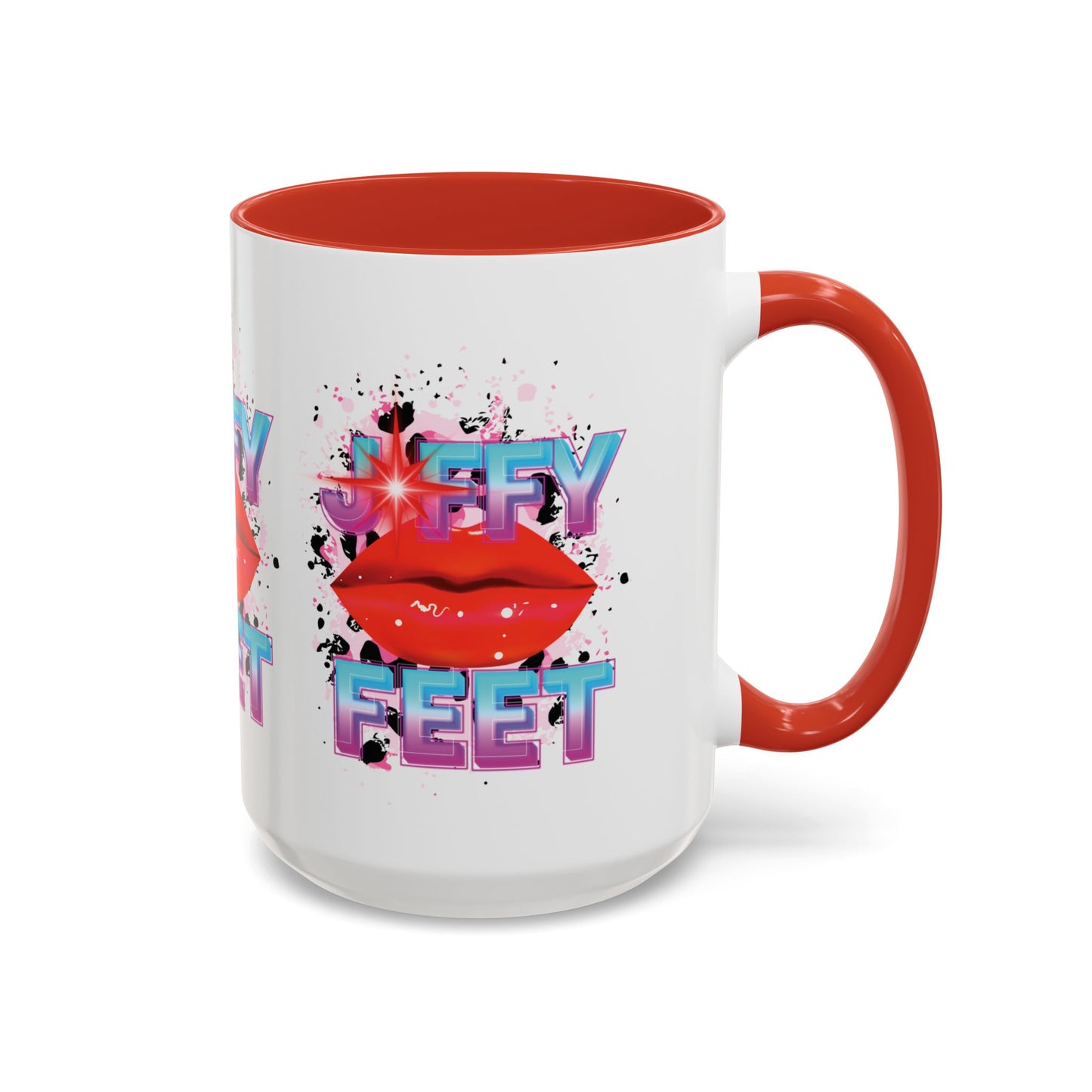 Artistic Design: The *JFFY FEET* Coffee Mug (11, 15oz)