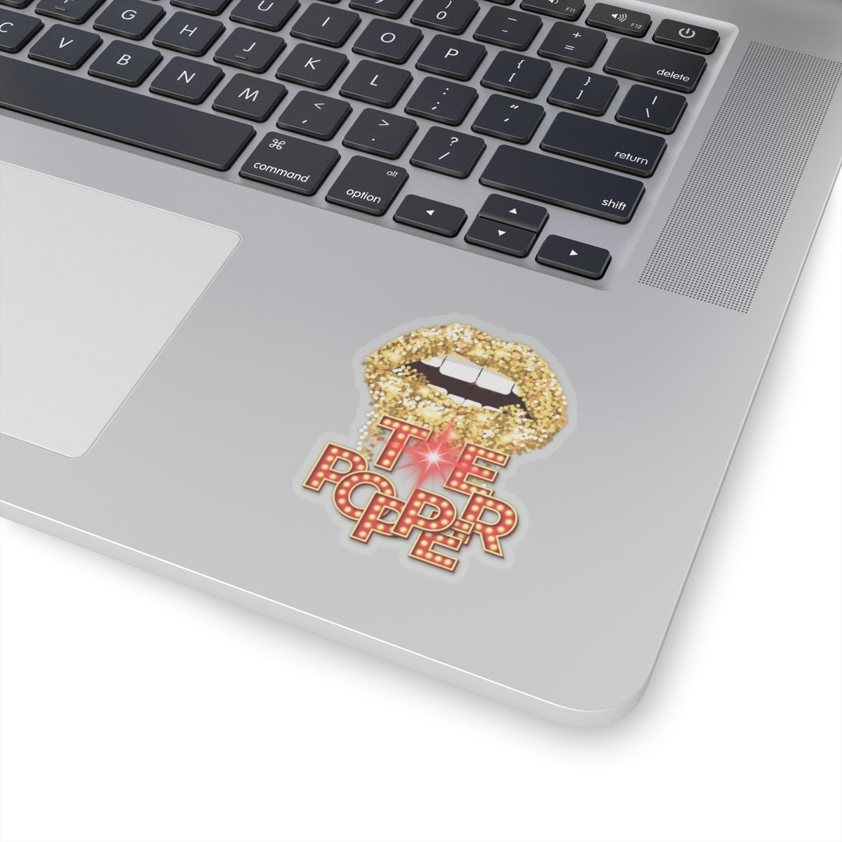 Artistic Design: The *TE POPPER* Kiss-Cut Stickers