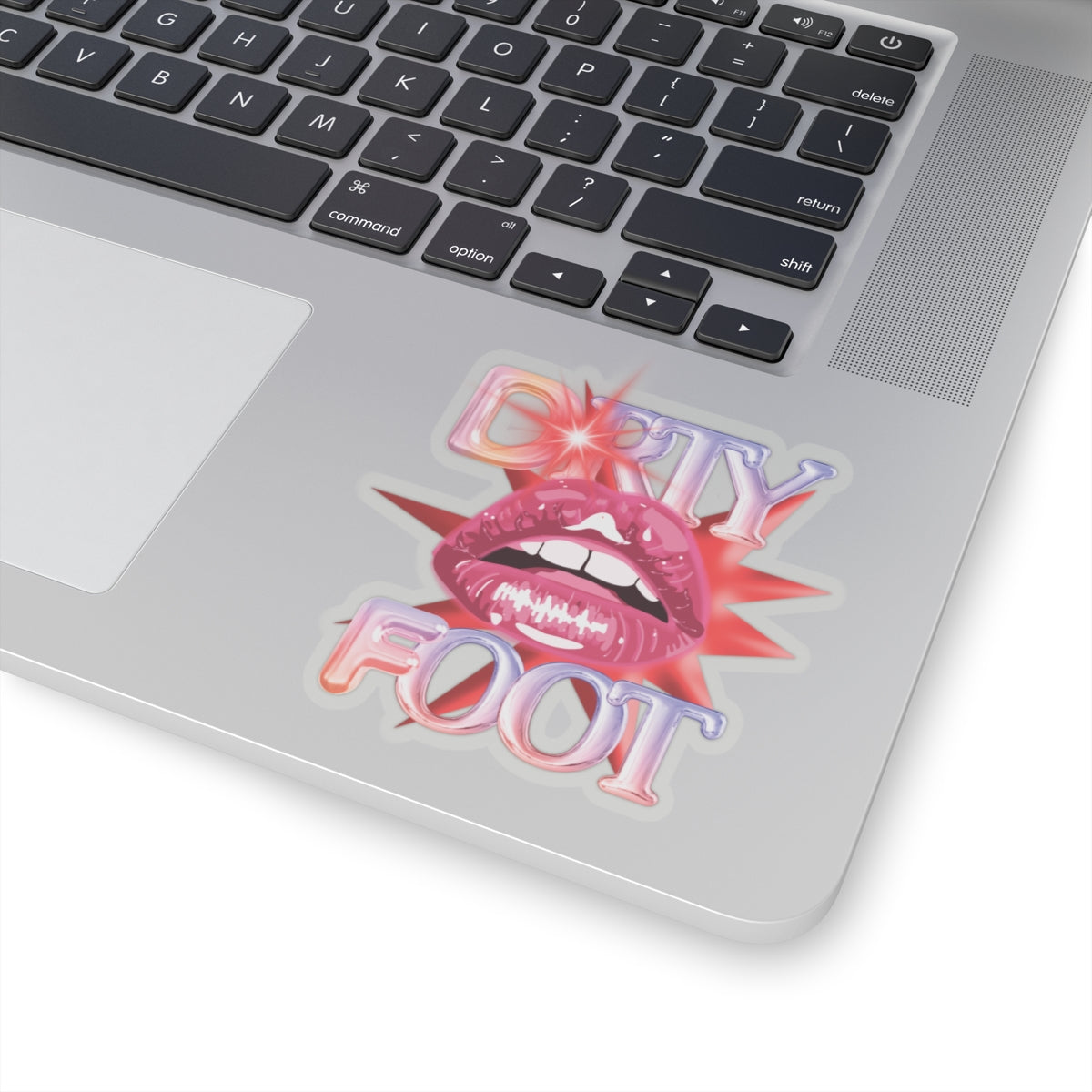 Artistic Design: The *DRTY FOOT* Kiss-Cut Stickers