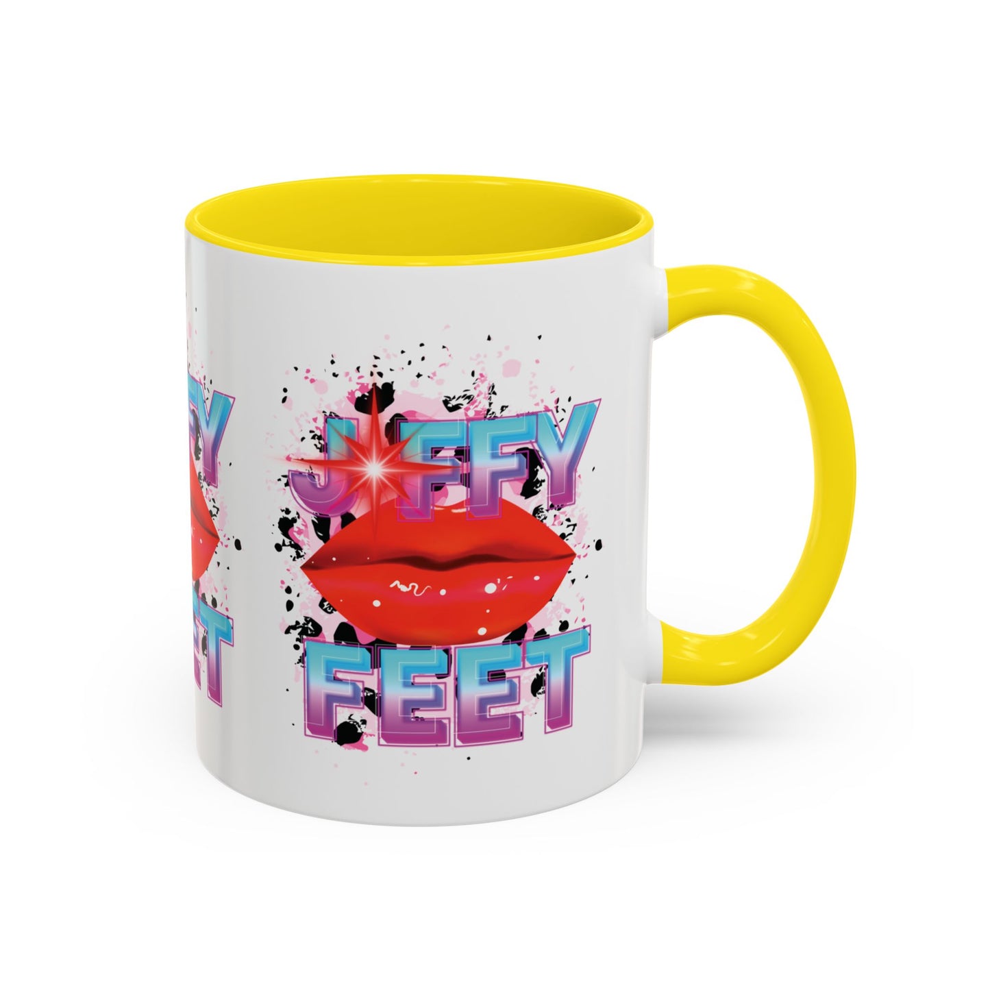 Artistic Design: The *JFFY FEET* Coffee Mug (11, 15oz)