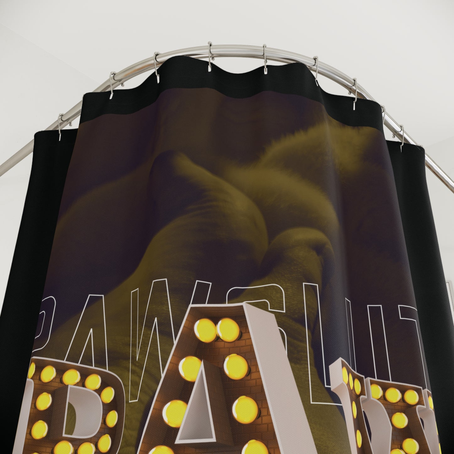 Artistry Design: The *PAW SLT* Shower Curtain