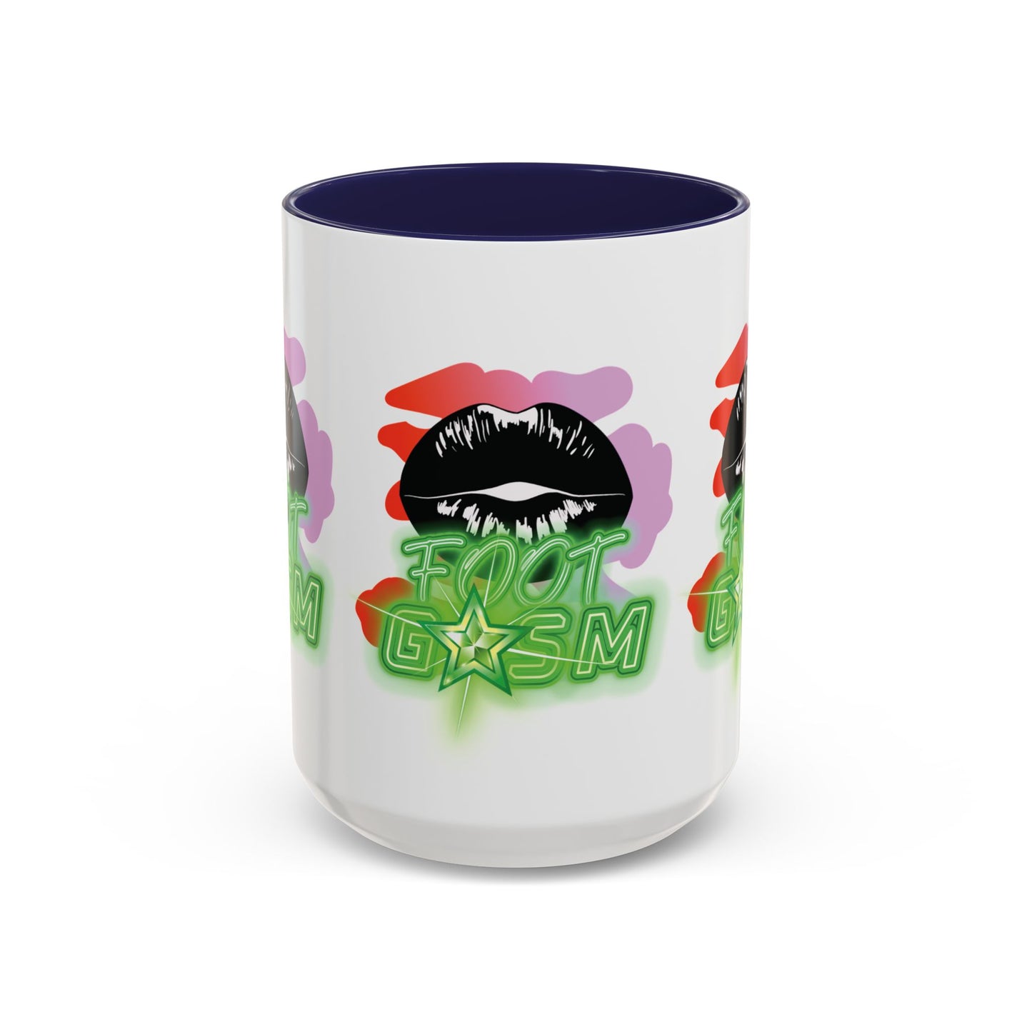 Artistic Design: The *FOOT GSM GREEN* Coffee Mug (11, 15oz)