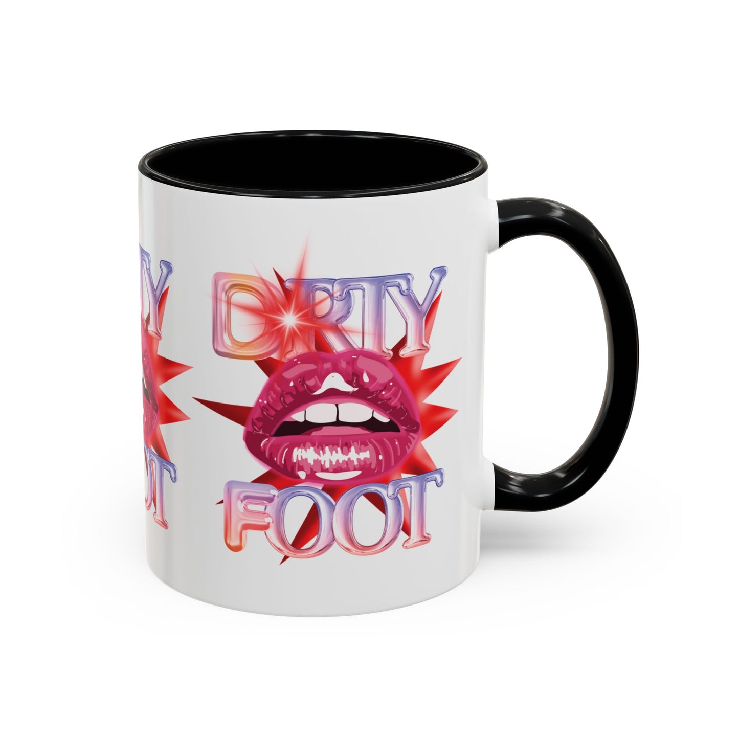 Artistic Design: The *DRTY FOOT* Coffee Mug (11, 15oz)