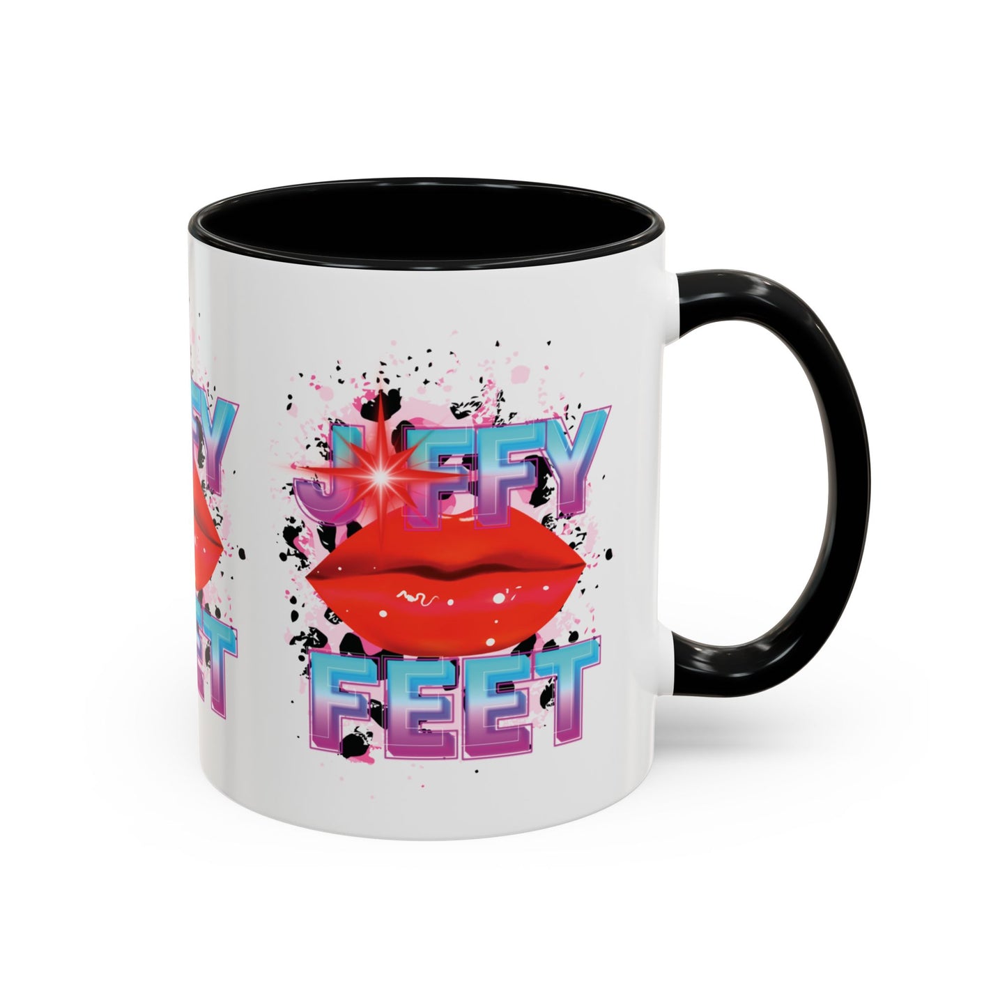 Artistic Design: The *JFFY FEET* Coffee Mug (11, 15oz)