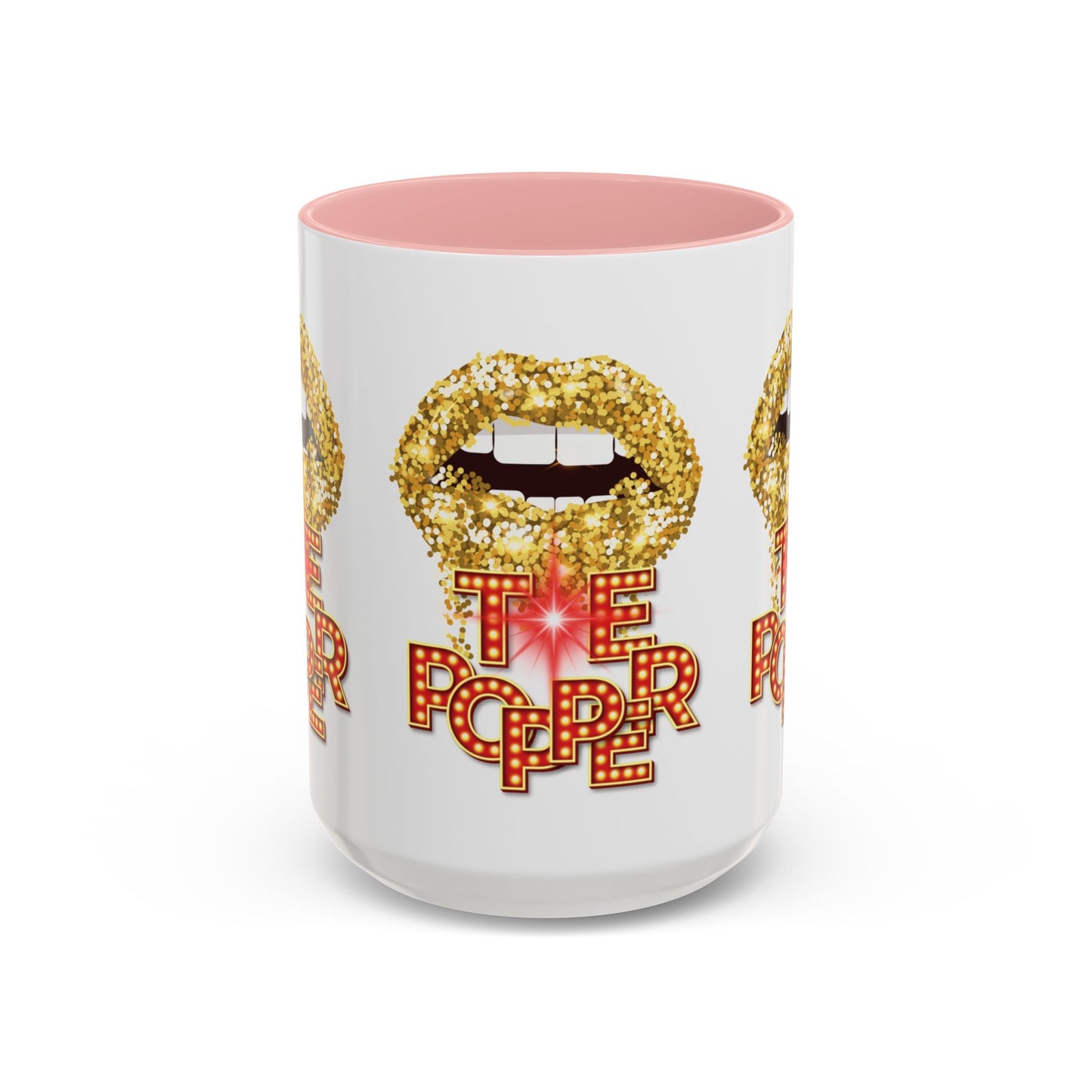 Artistic Design: The *TE POPPER* Coffee Mug (11, 15oz)