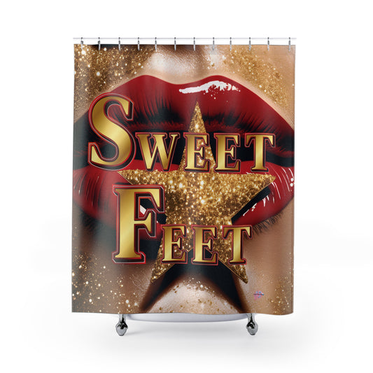 Artistry Design: The *SWEET FEET* Shower Curtain