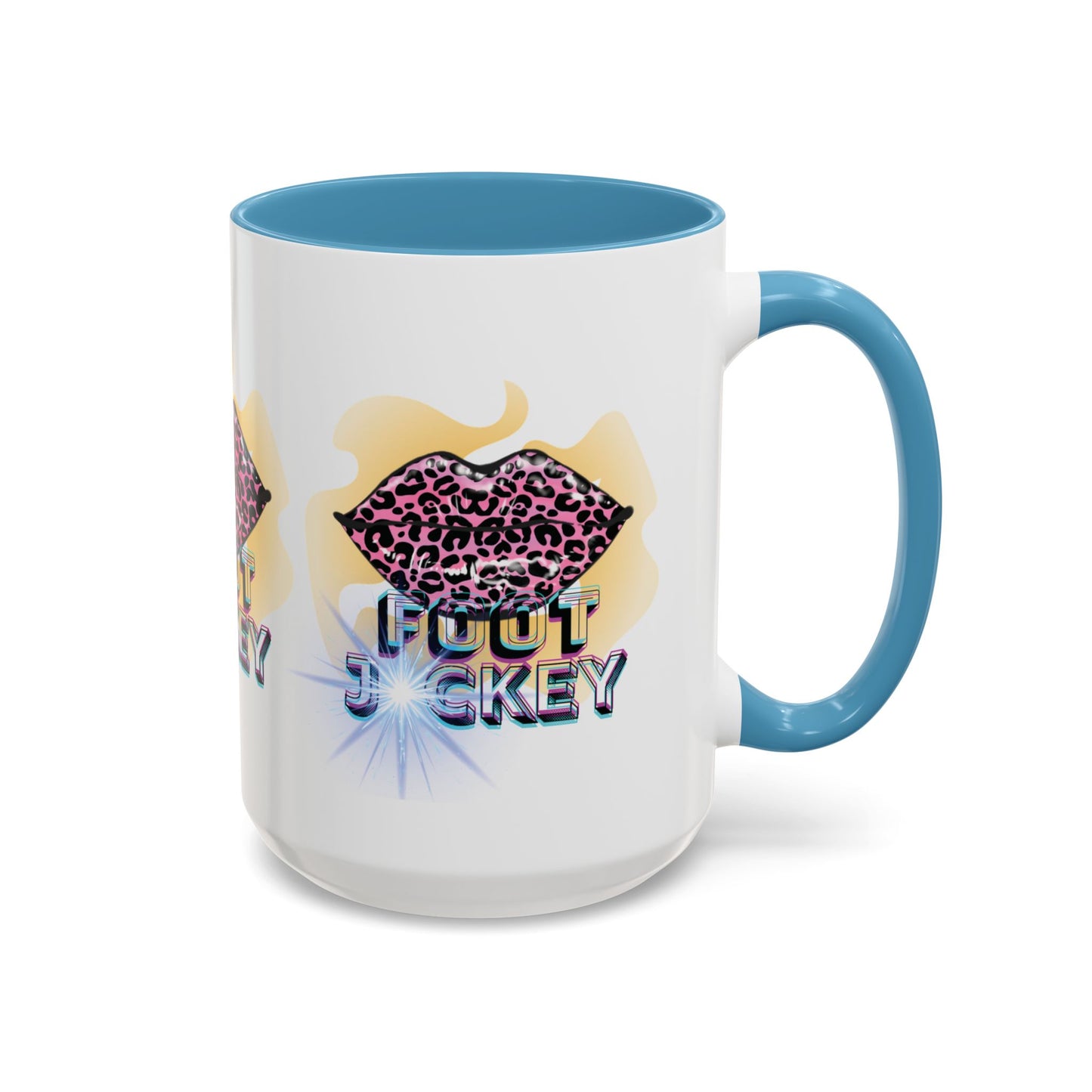 Artistic Design: The *FOOT JCKEY* Coffee Mug (11, 15oz)