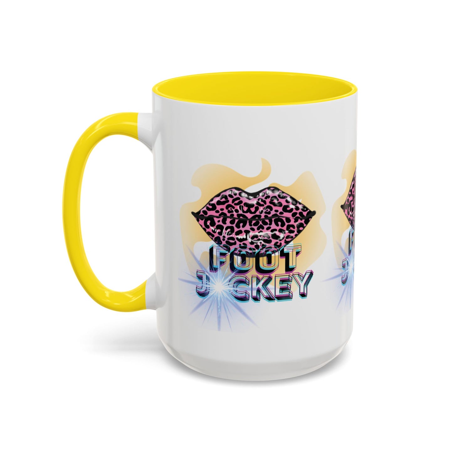 Artistic Design: The *FOOT JCKEY* Coffee Mug (11, 15oz)