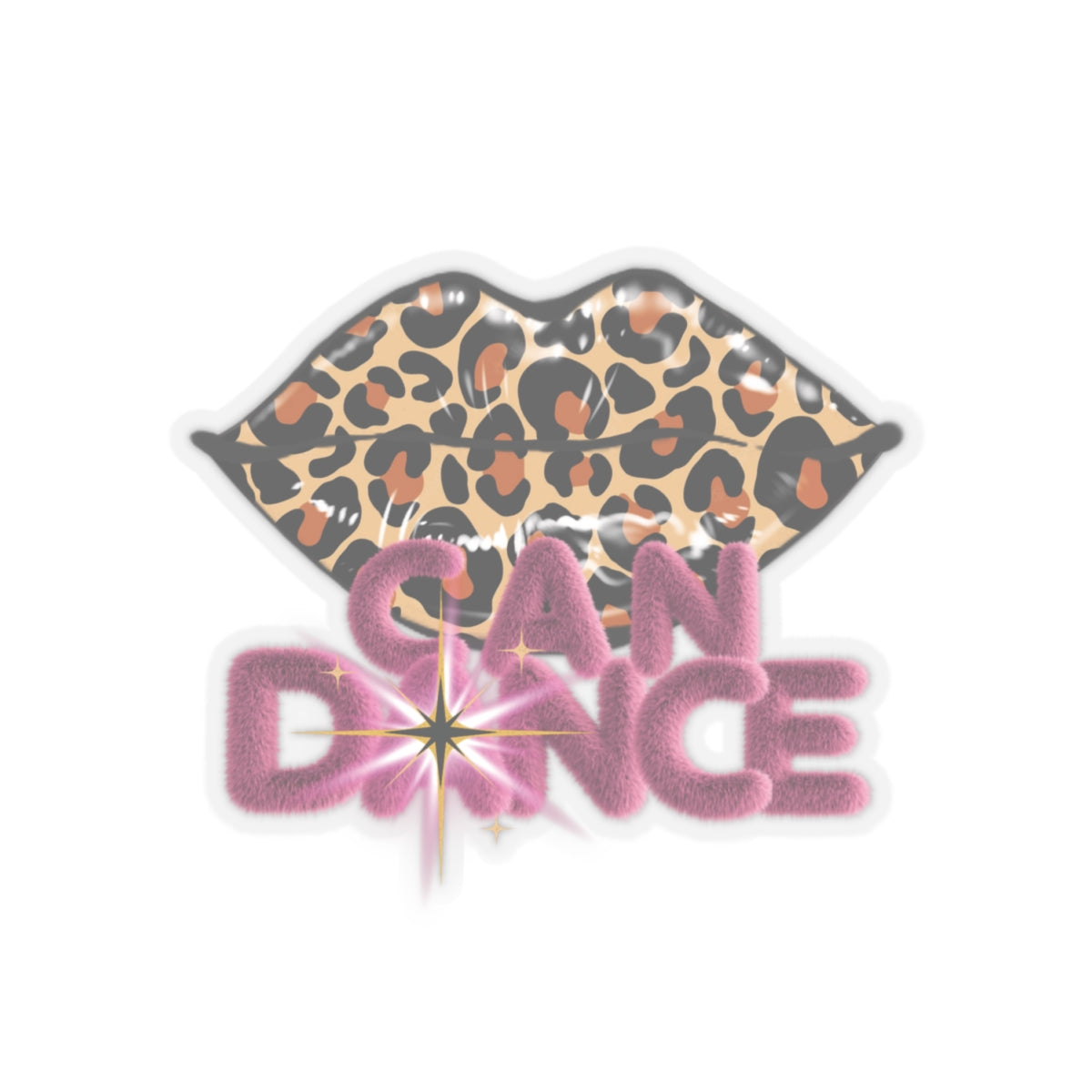 Artistic Design: The *CAN DANCE* Kiss-Cut Stickers