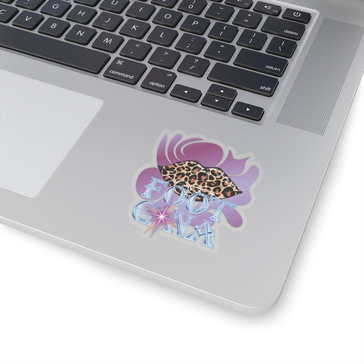 Artistic Design: The *FOOT GNA* Kiss-Cut Stickers