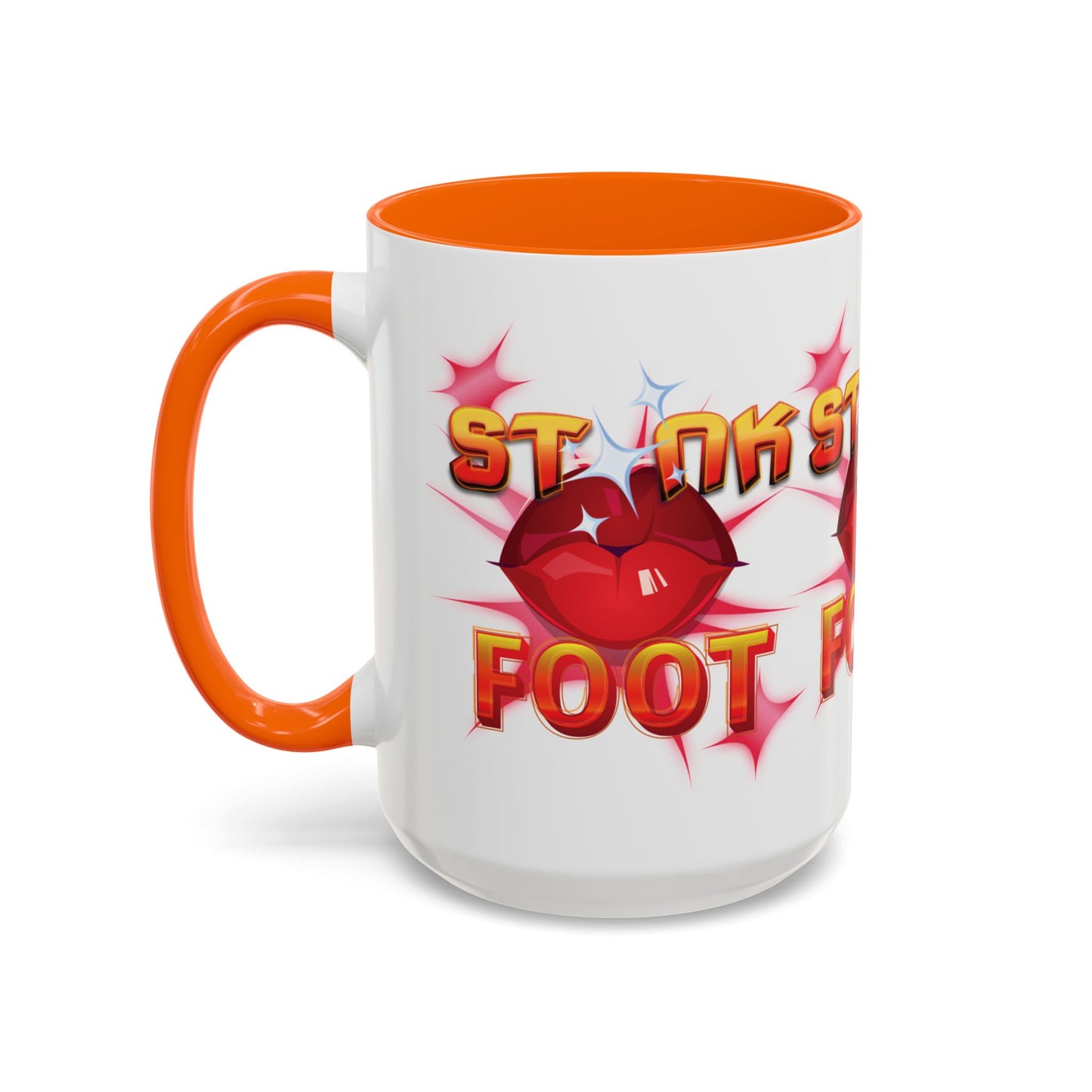 Artistic Design: The *STNK FOOT* Coffee Mug (11, 15oz)