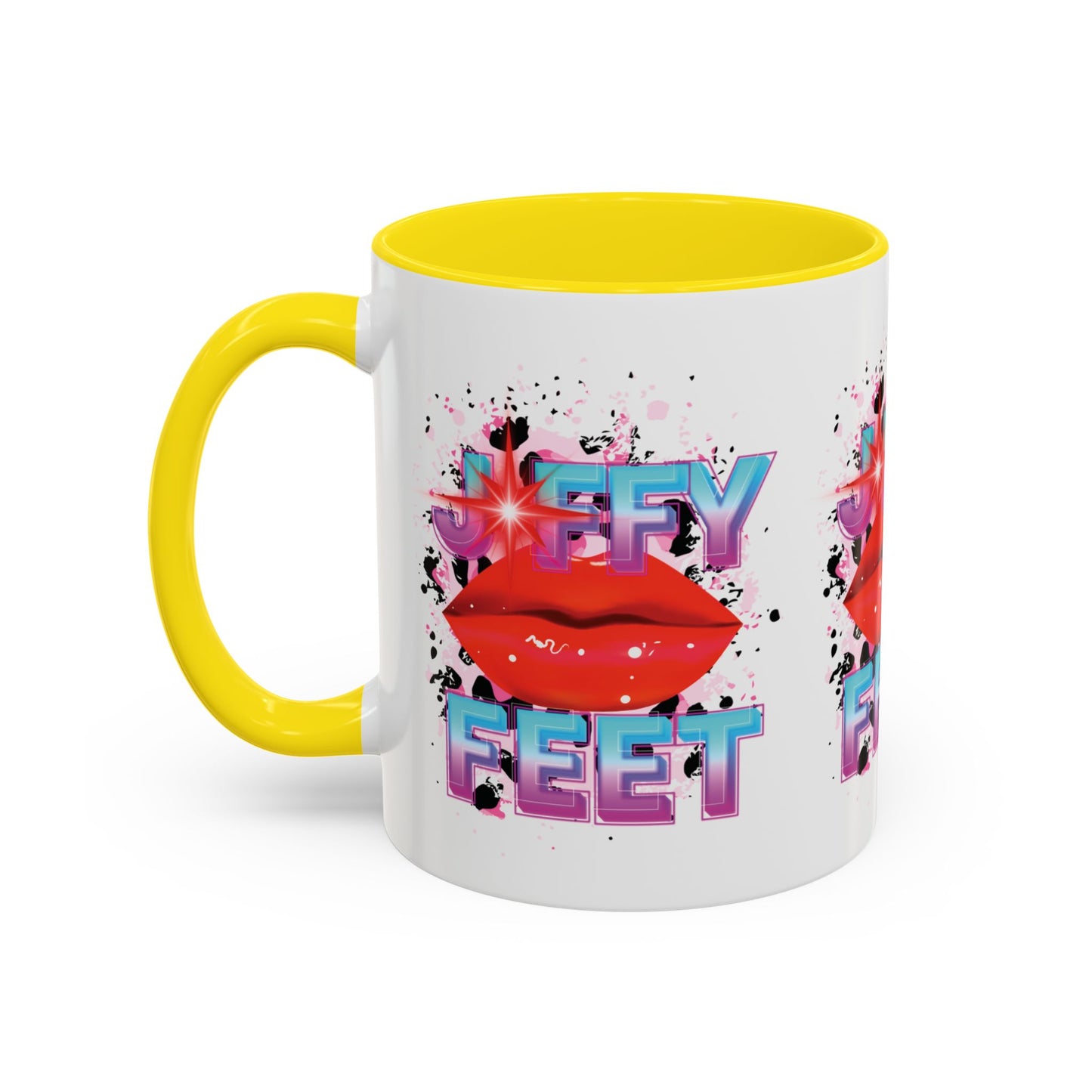 Artistic Design: The *JFFY FEET* Coffee Mug (11, 15oz)