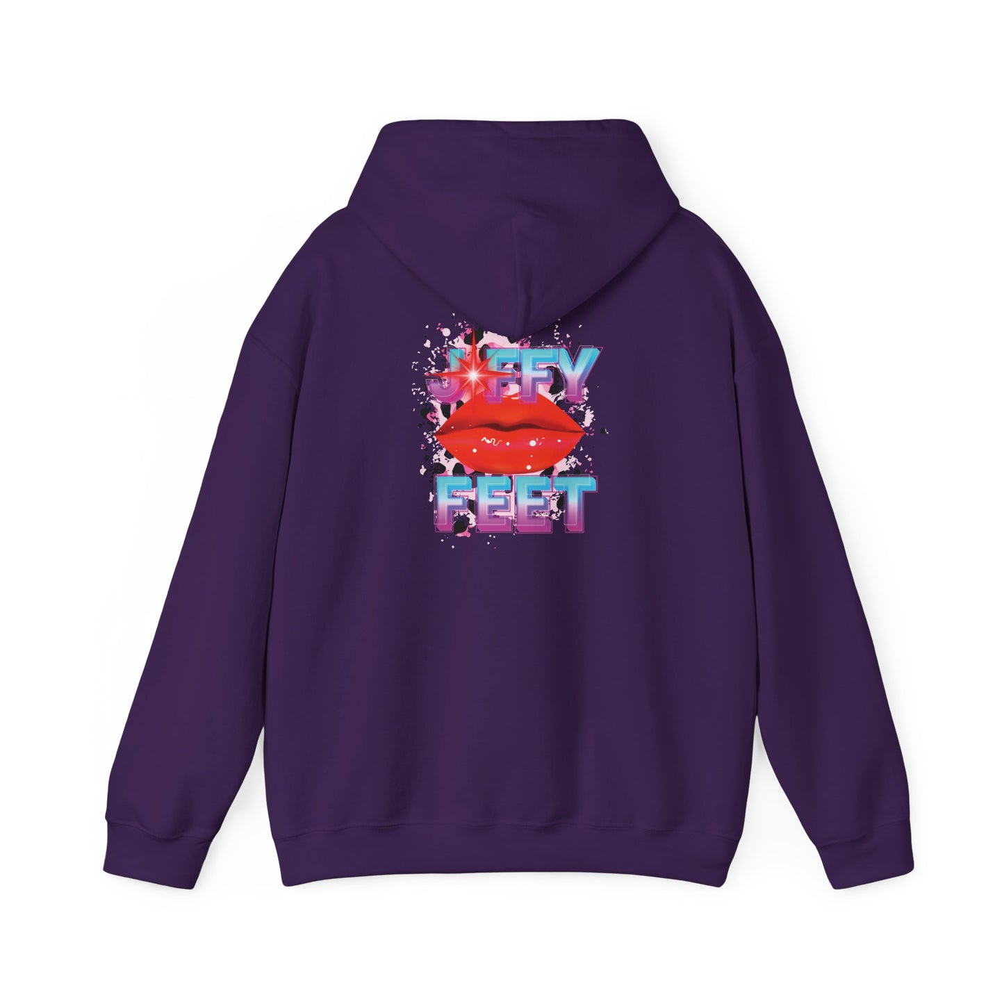 Artistry Comfort: The *JFFY FEET* Hoodie