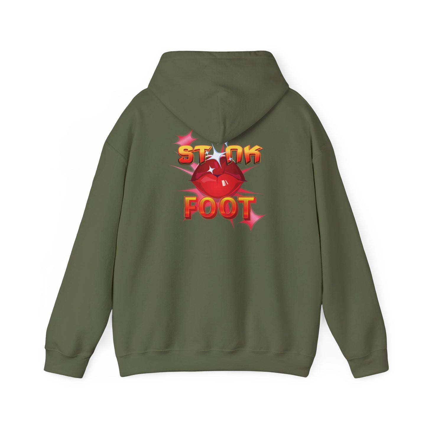 Artistry Comfort: The *STNK FOOT* Hoodie