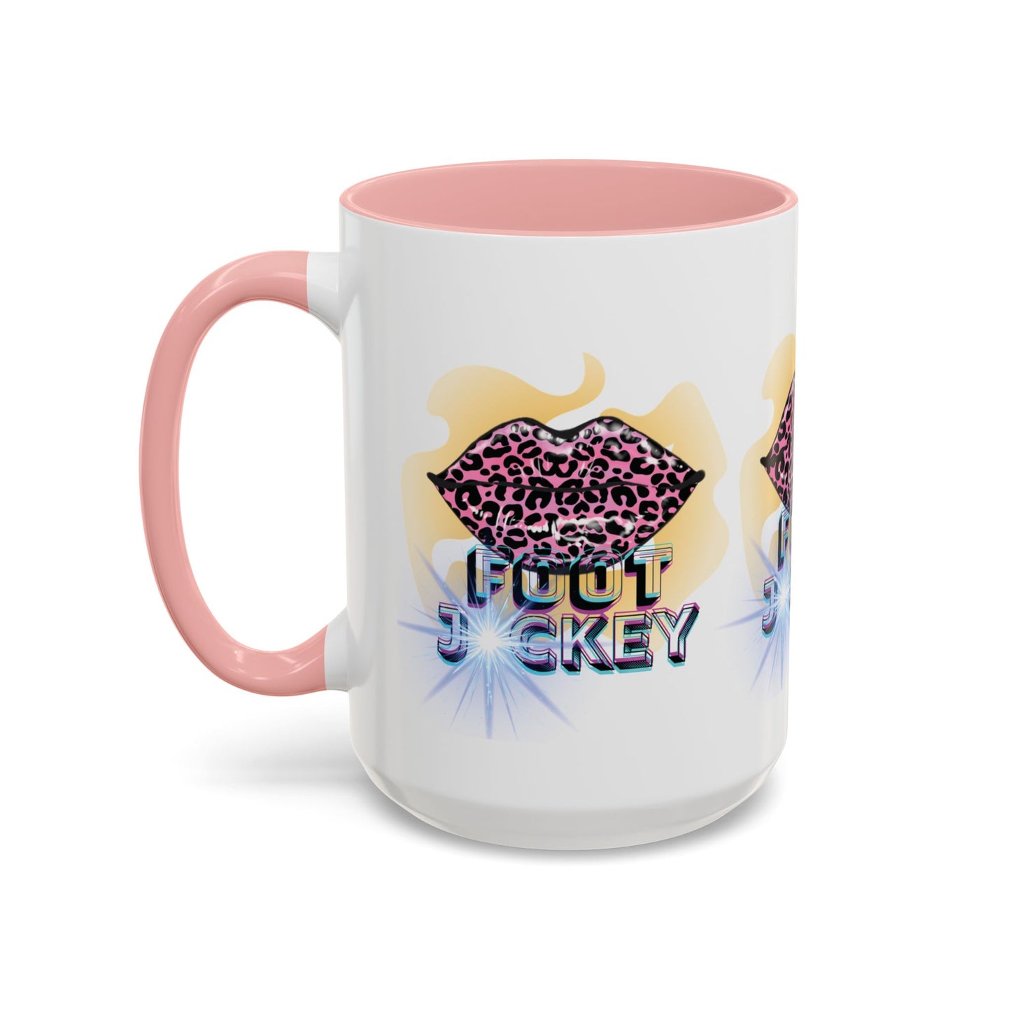 Artistic Design: The *FOOT JCKEY* Coffee Mug (11, 15oz)