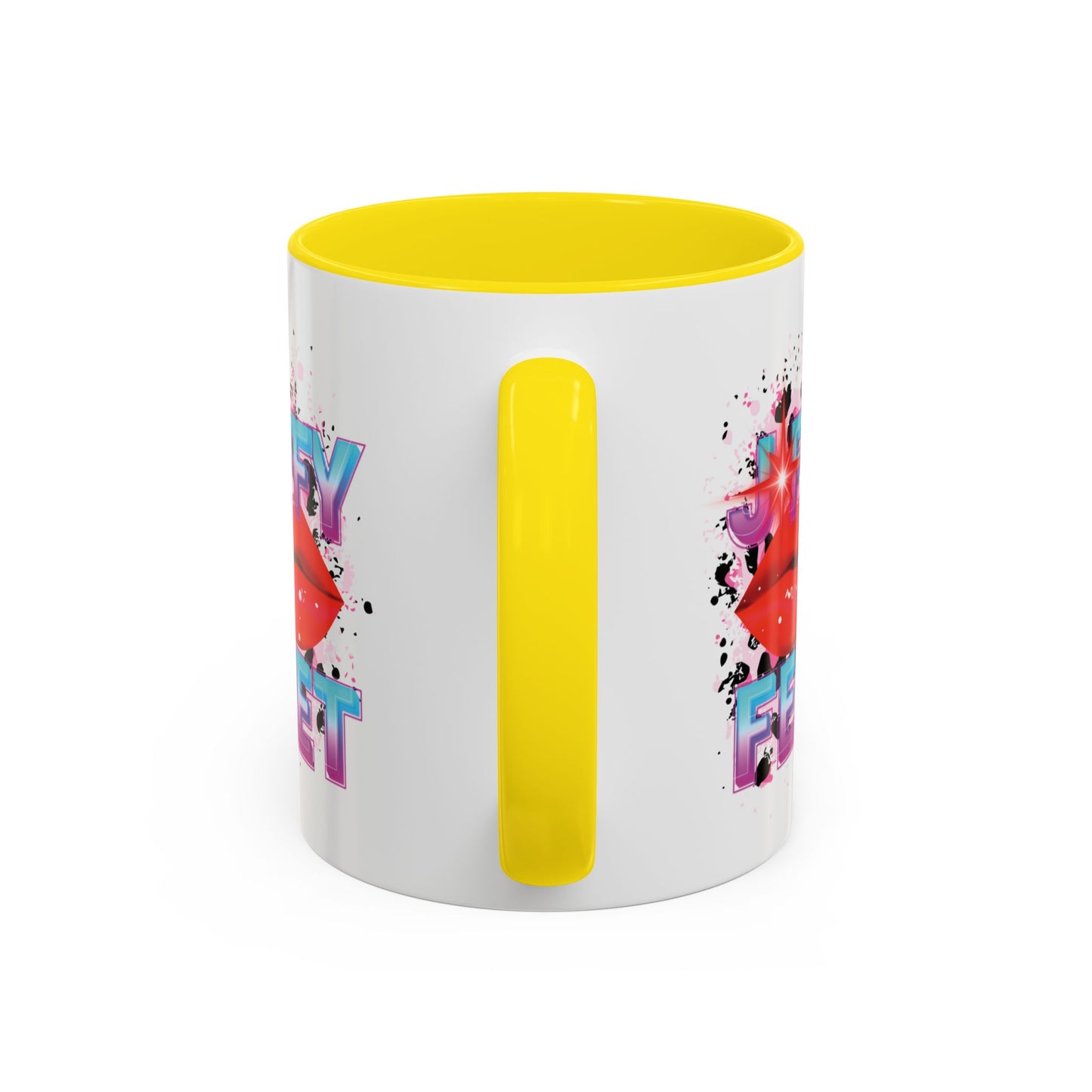 Artistic Design: The *JFFY FEET* Coffee Mug (11, 15oz)