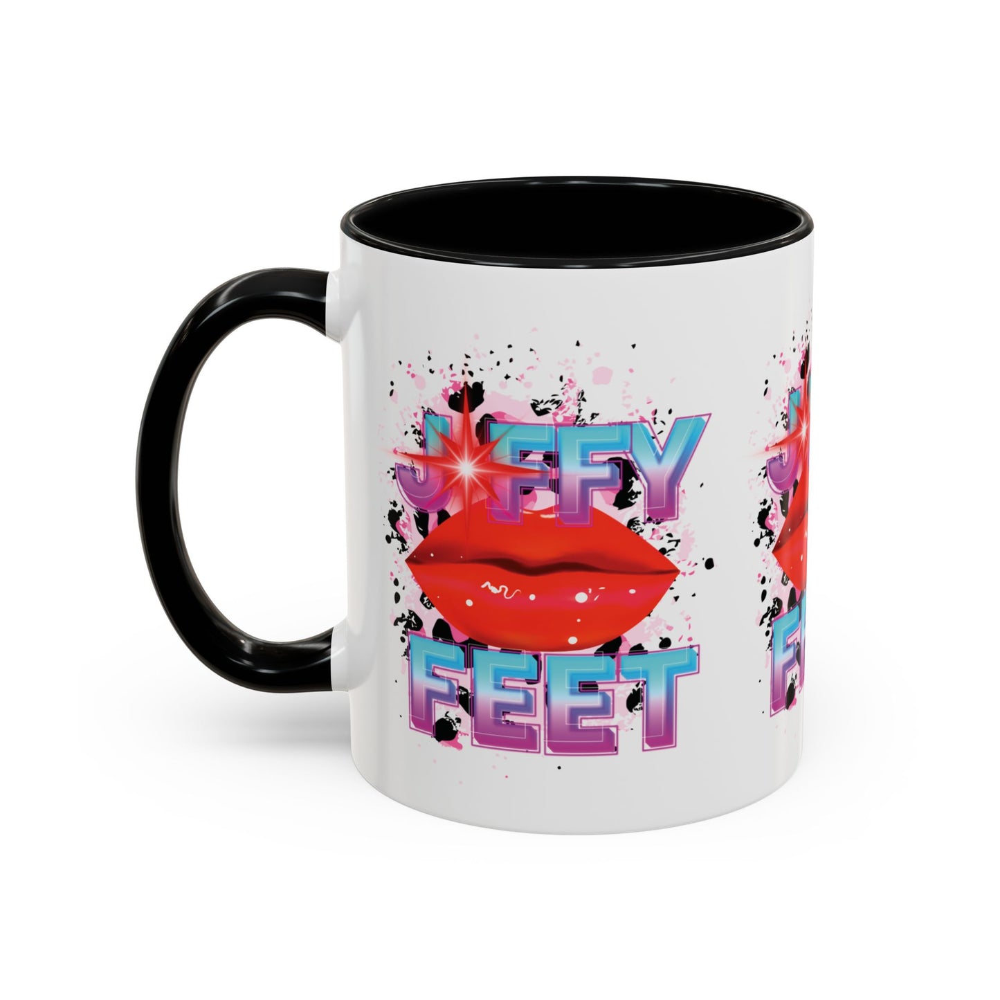 Artistic Design: The *JFFY FEET* Coffee Mug (11, 15oz)