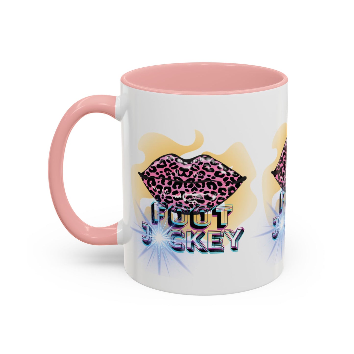 Artistic Design: The *FOOT JCKEY* Coffee Mug (11, 15oz)