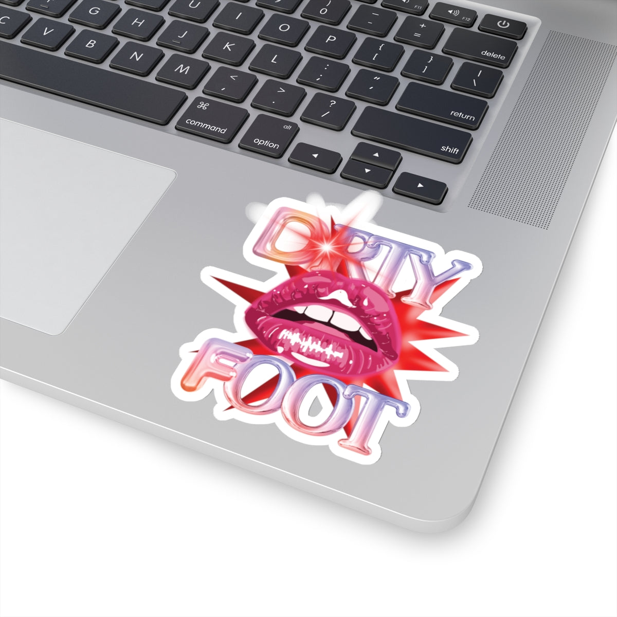 Artistic Design: The *DRTY FOOT* Kiss-Cut Stickers