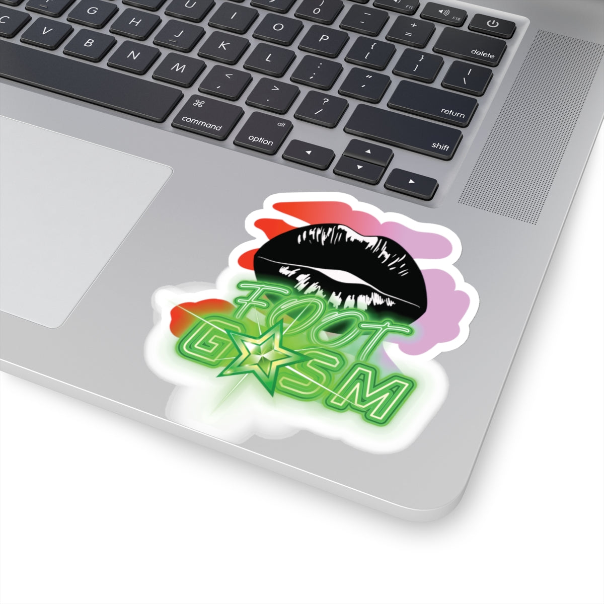 Artistic Design: The *FOOT GSM* Kiss-Cut Stickers