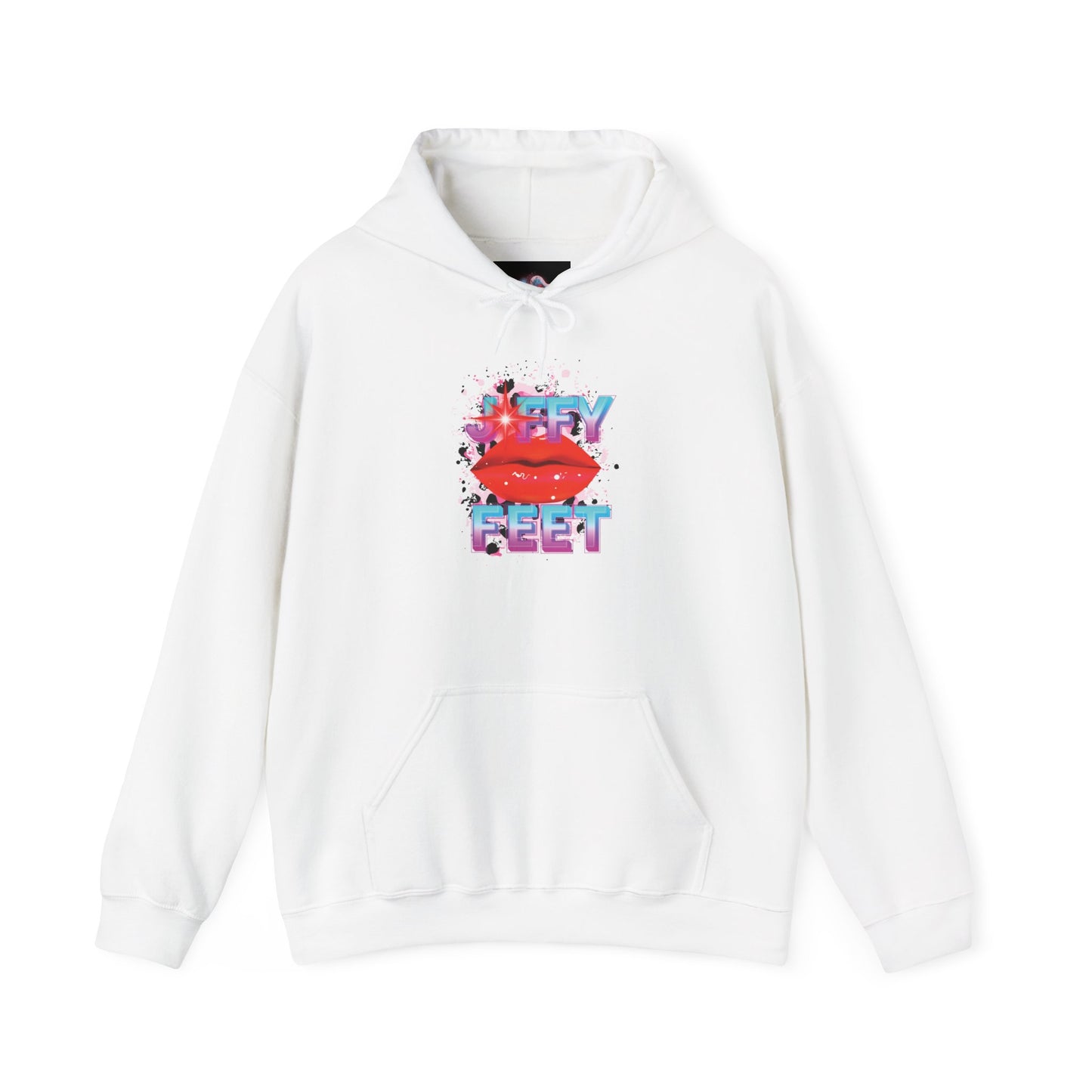 Artistry Comfort: The *JFFY FEET* Hoodie