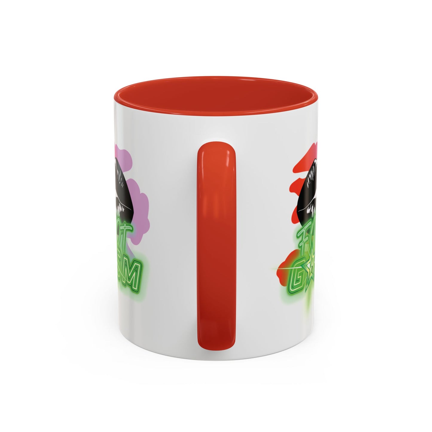 Artistic Design: The *FOOT GSM GREEN* Coffee Mug (11, 15oz)