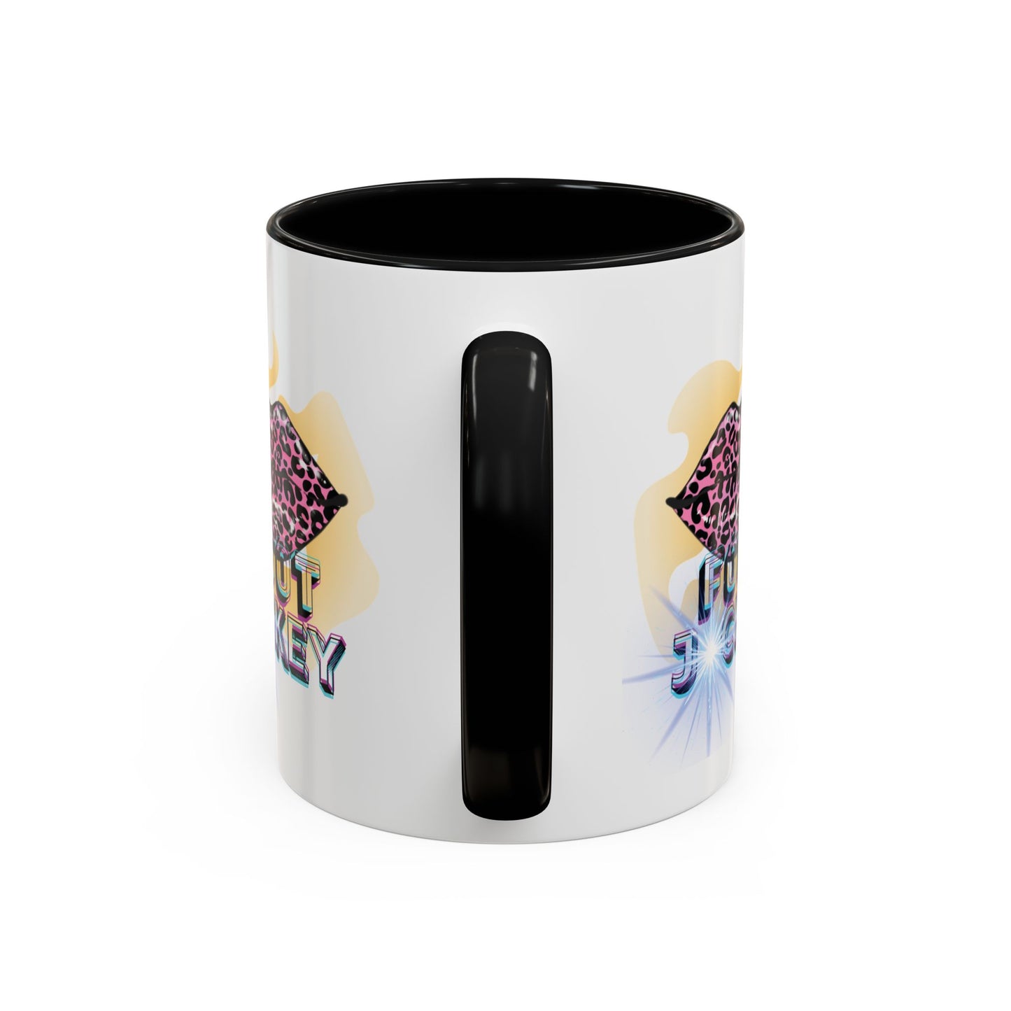 Artistic Design: The *FOOT JCKEY* Coffee Mug (11, 15oz)