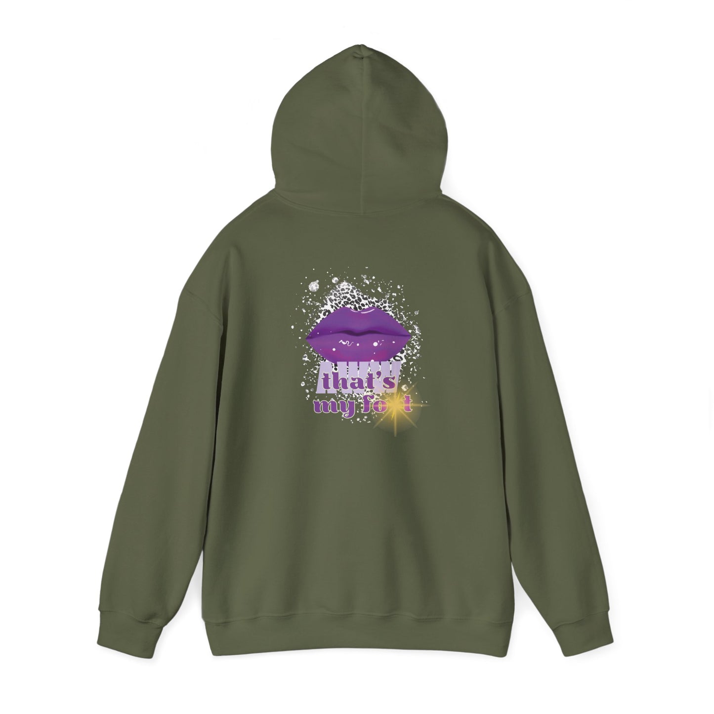 Artistry Comfort: The *AWW THAT'S MY FOT* Hoodie