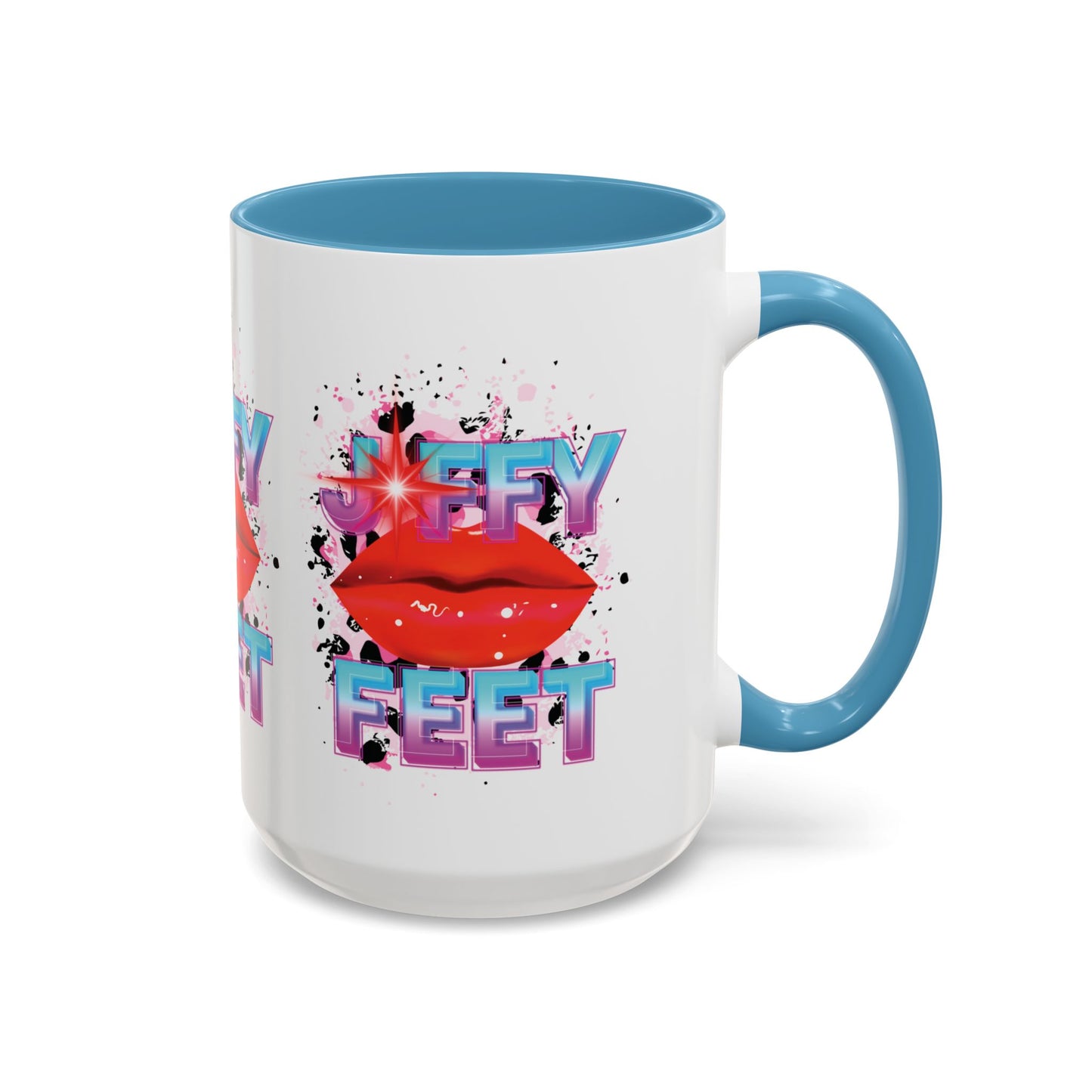 Artistic Design: The *JFFY FEET* Coffee Mug (11, 15oz)