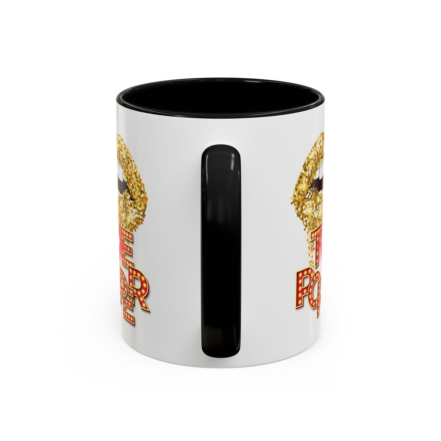 Artistic Design: The *TE POPPER* Coffee Mug (11, 15oz)